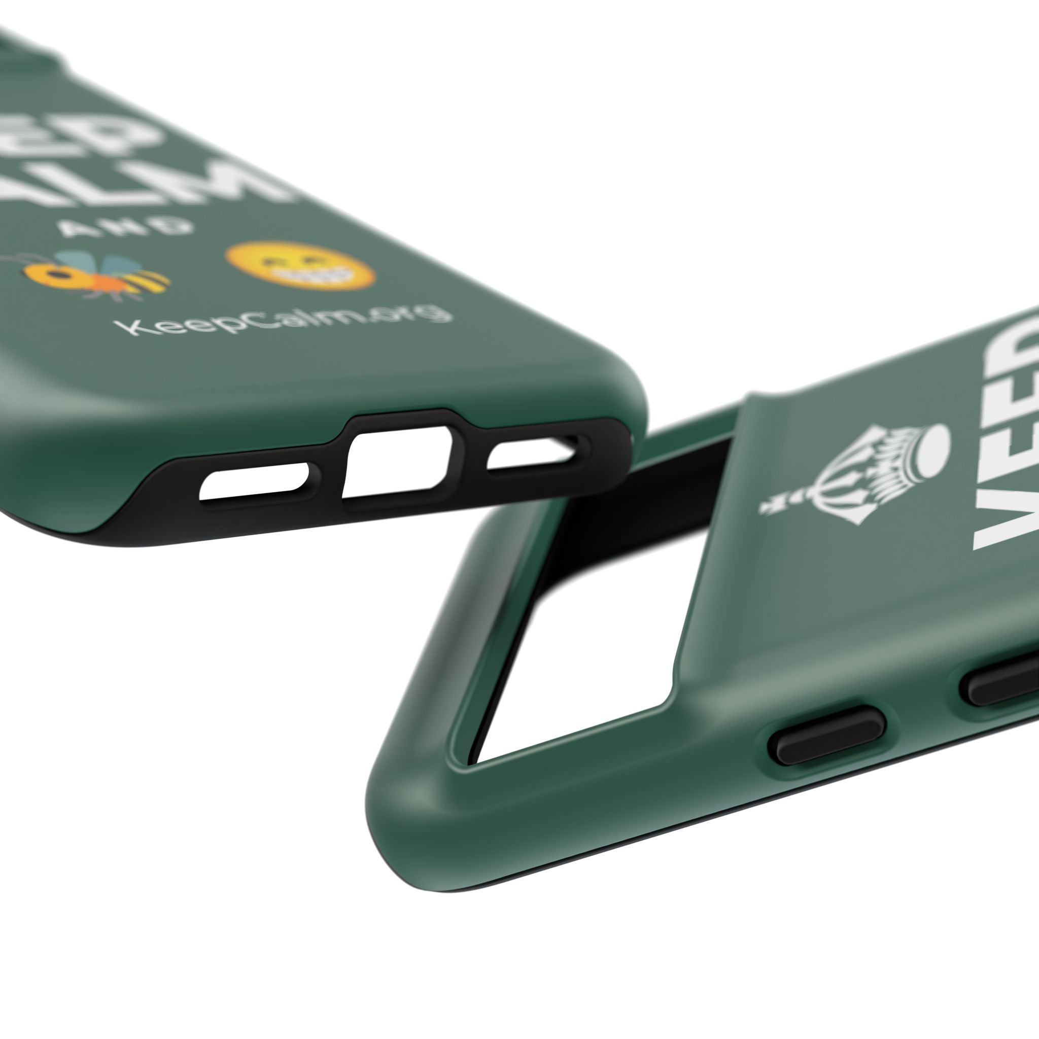 KEEP CALM AND BEE HAPPY Phone Case