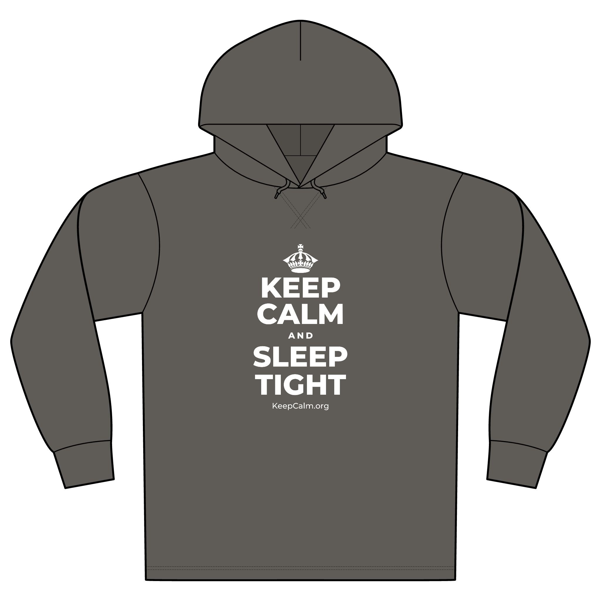 KEEP CALM AND SLEEP TIGHT Organic Hoodie Tee
