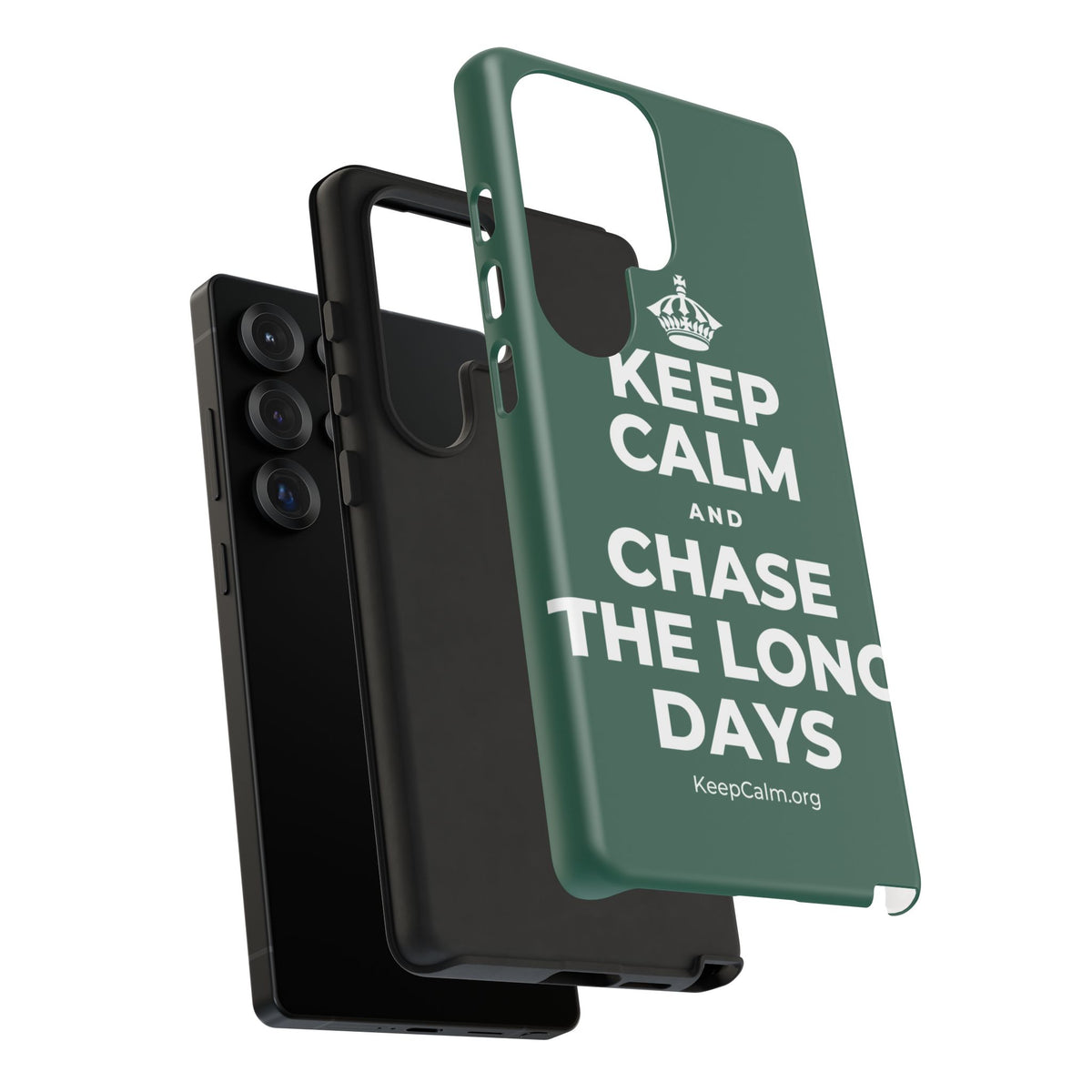 KEEP CALM AND CHASE THE LONG DAYS Phone Case