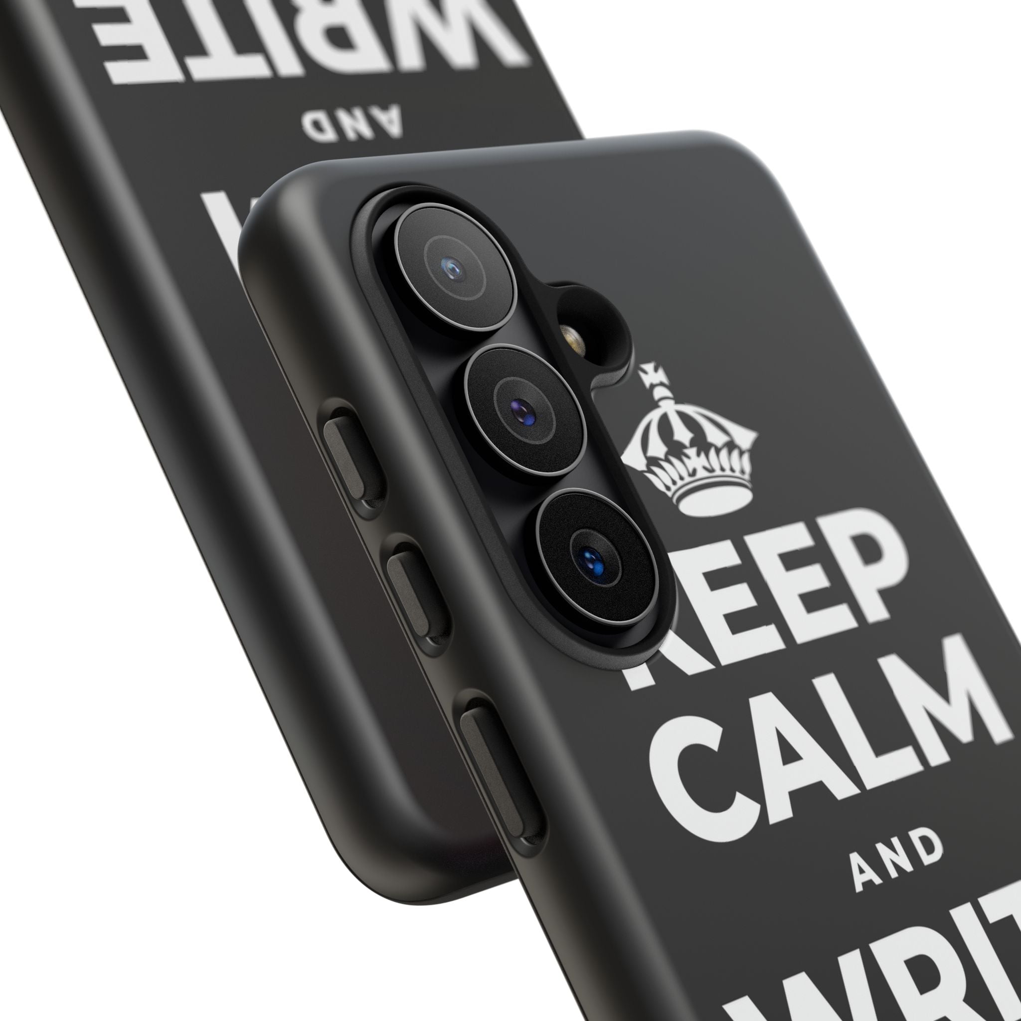 KEEP CALM AND WRITE IT DOWN Phone Case