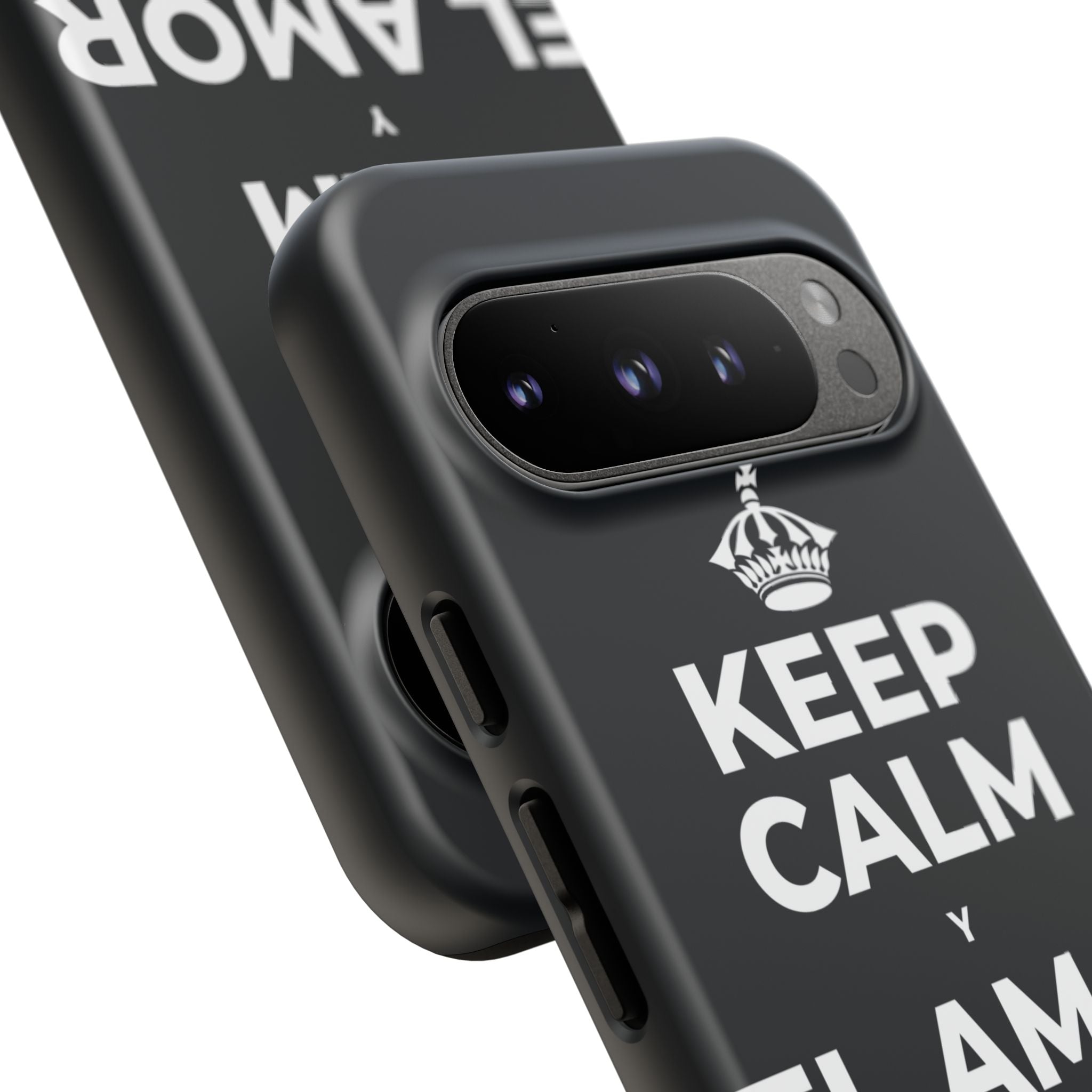 KEEP CALM Y EL AMOR PROPIO CUENTA Phone Case (Dark)