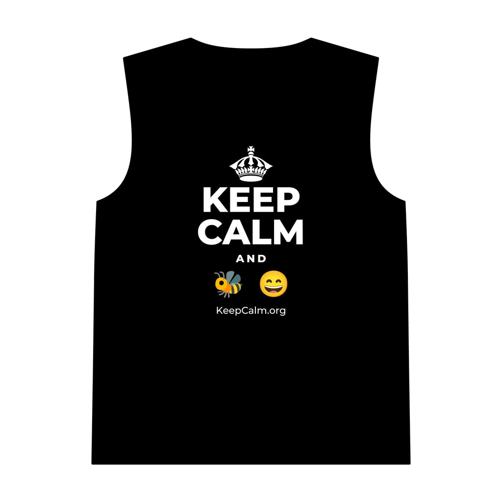 KEEP CALM AND 🐝 😄 Tank Top