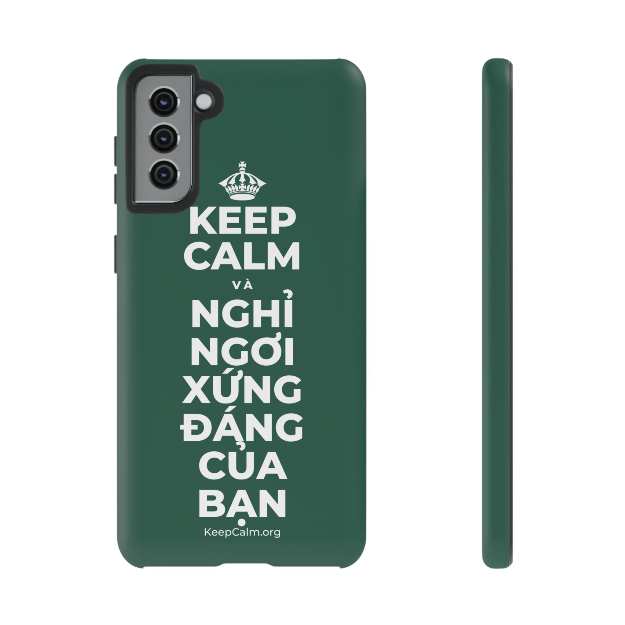 KEEP CALM VÀ NGHỈ NGƠI XỨNG ĐÁNG CỦA BẠN Phone Case