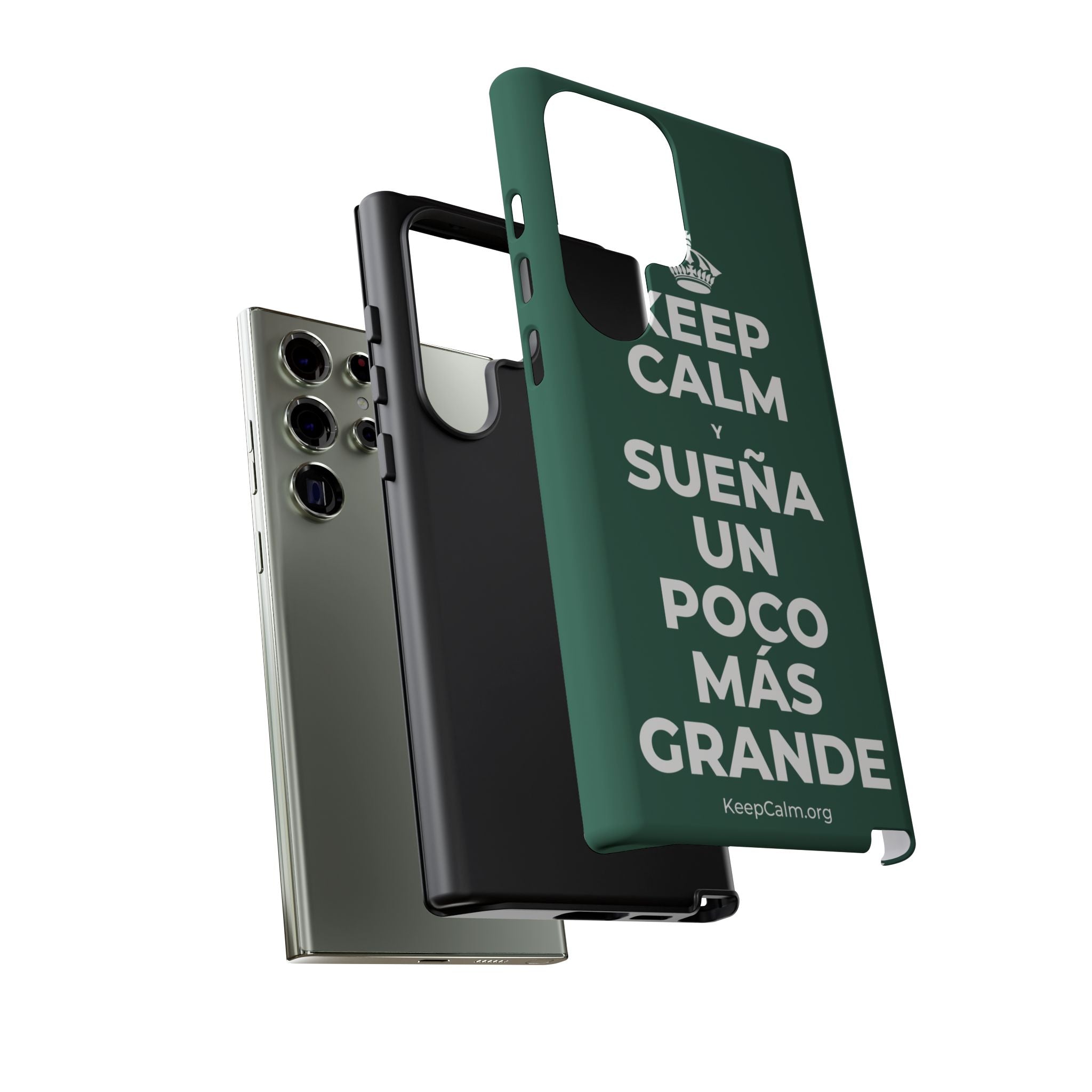 KEEP CALM Y SUEÑA UN POCO MÁS GRANDE Phone Case