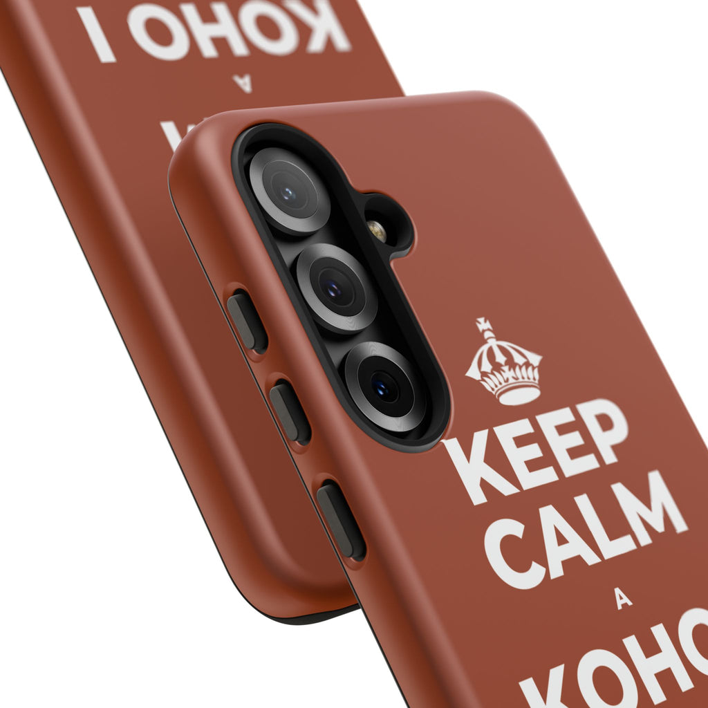 KEEP CALM A KOHO I KE AHONUI Phone Case