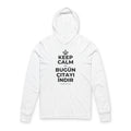 KEEP CALM VE BUGÜN ÇITAYI INDIR Hooded Long Sleeve Tee