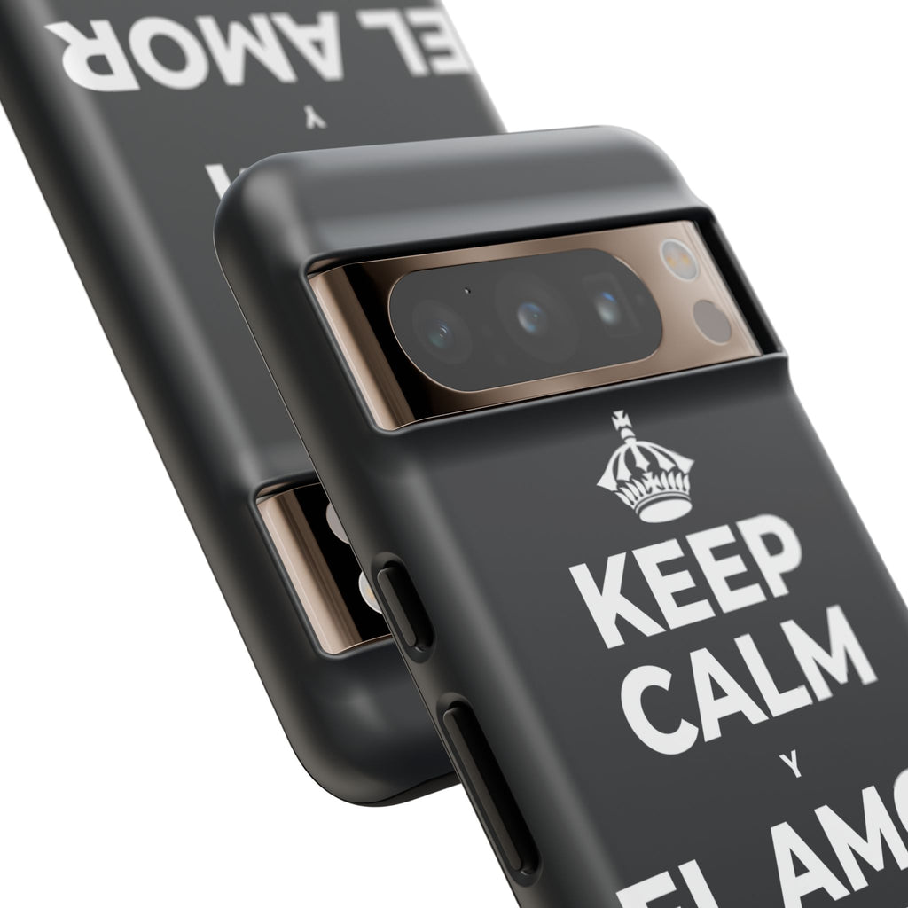 KEEP CALM Y EL AMOR PROPIO CUENTA Phone Case (Dark)