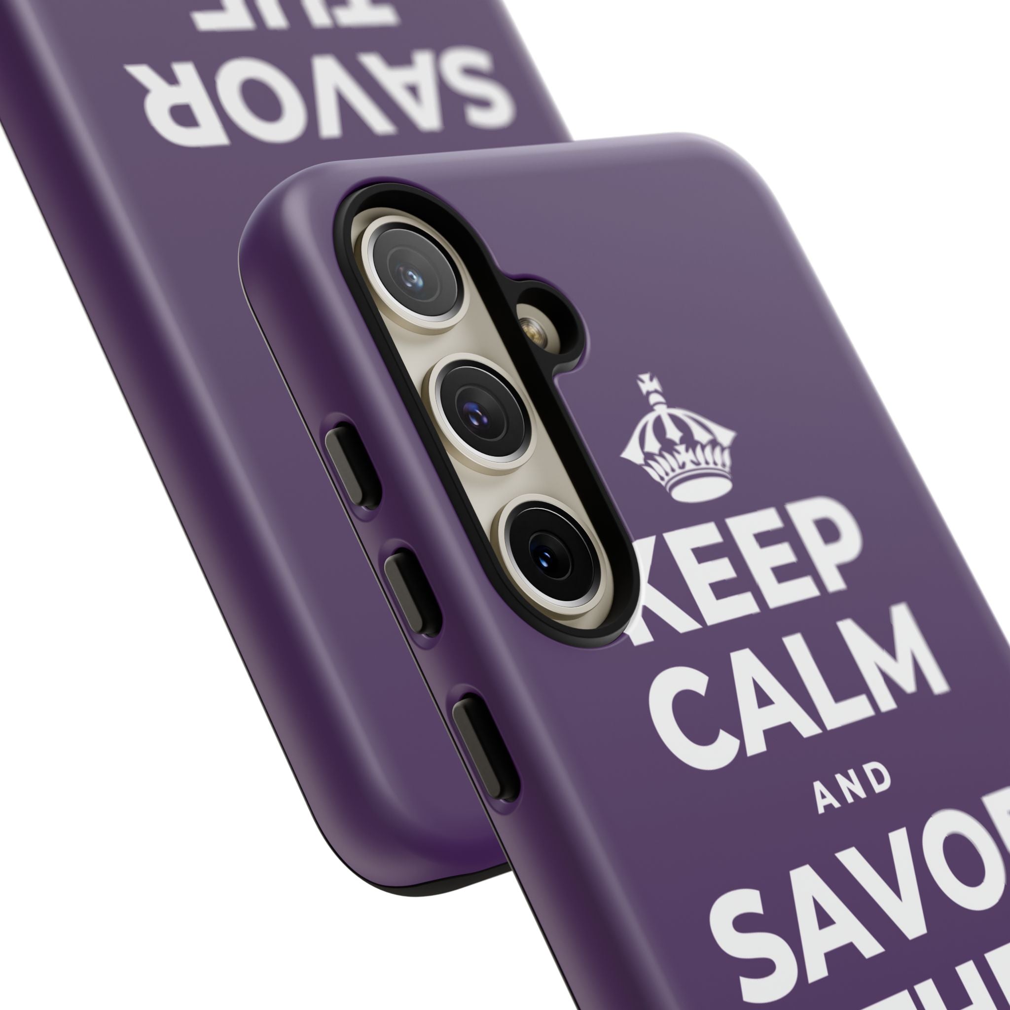 KEEP CALM AND SAVOR THE SMALL JOYS Phone Case