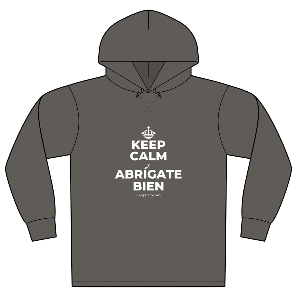KEEP CALM Y ABRÍGATE BIEN Organic Hoodie Tee