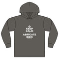 KEEP CALM Y ABRÍGATE BIEN Organic Hoodie Tee