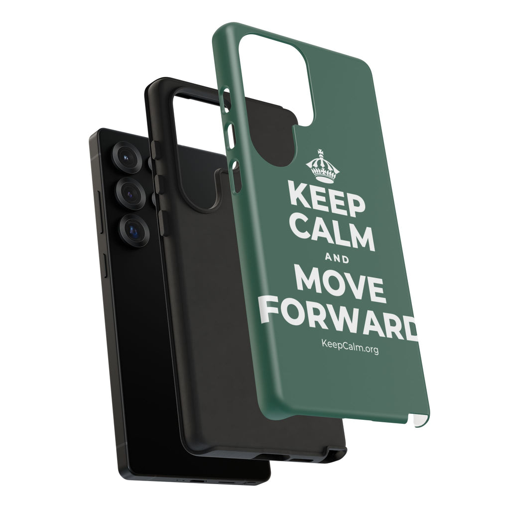 KEEP CALM AND MOVE FORWARD Phone Case