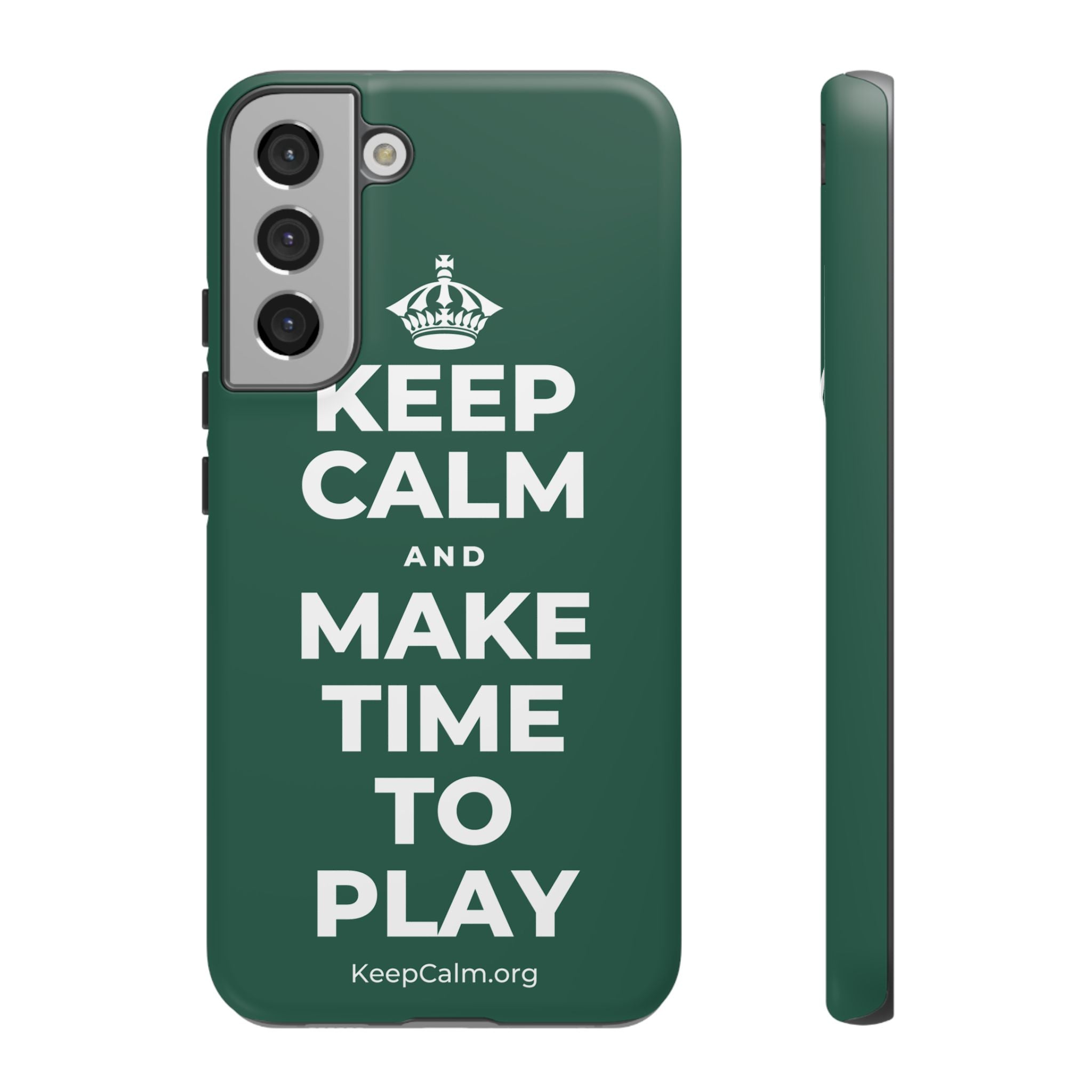 KEEP CALM AND MAKE TIME TO PLAY Phone Case