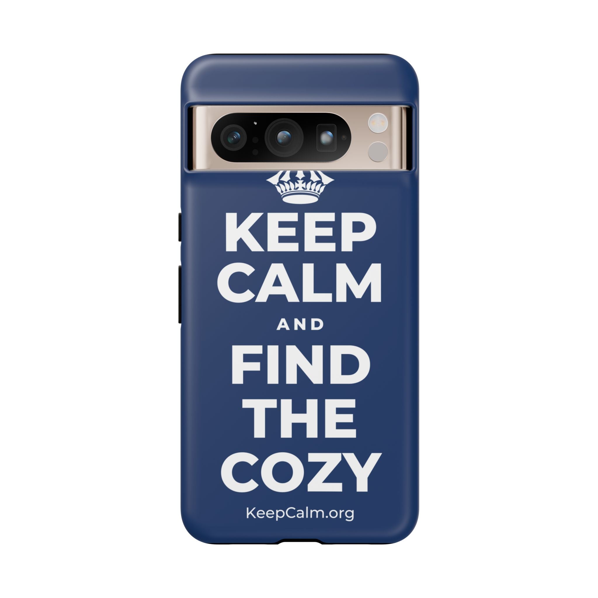 KEEP CALM AND FIND THE COZY Phone Case