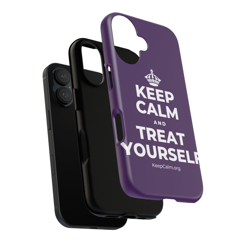 KEEP CALM AND TREAT YOURSELF Phone Case