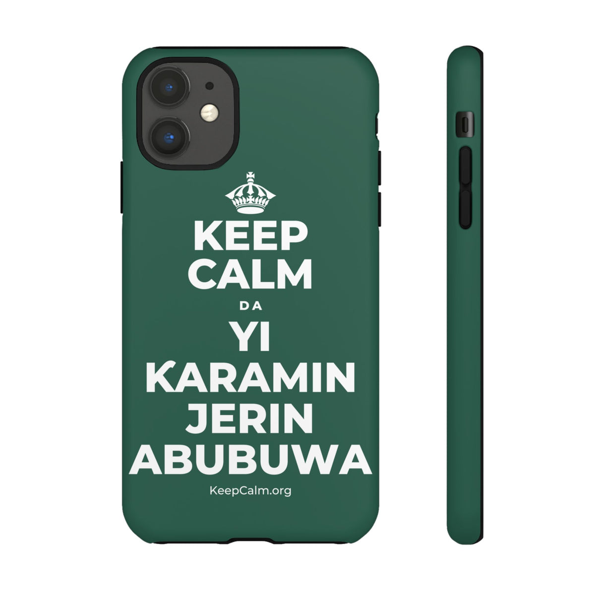 KEEP CALM DA YI ƘARAMIN JERIN ABUBUWA Phone Case