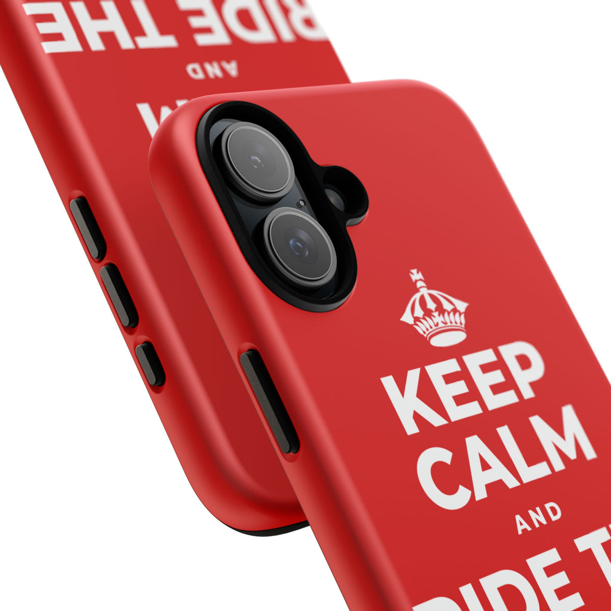 KEEP CALM AND RIDE THE GOOD WAVE Phone Case