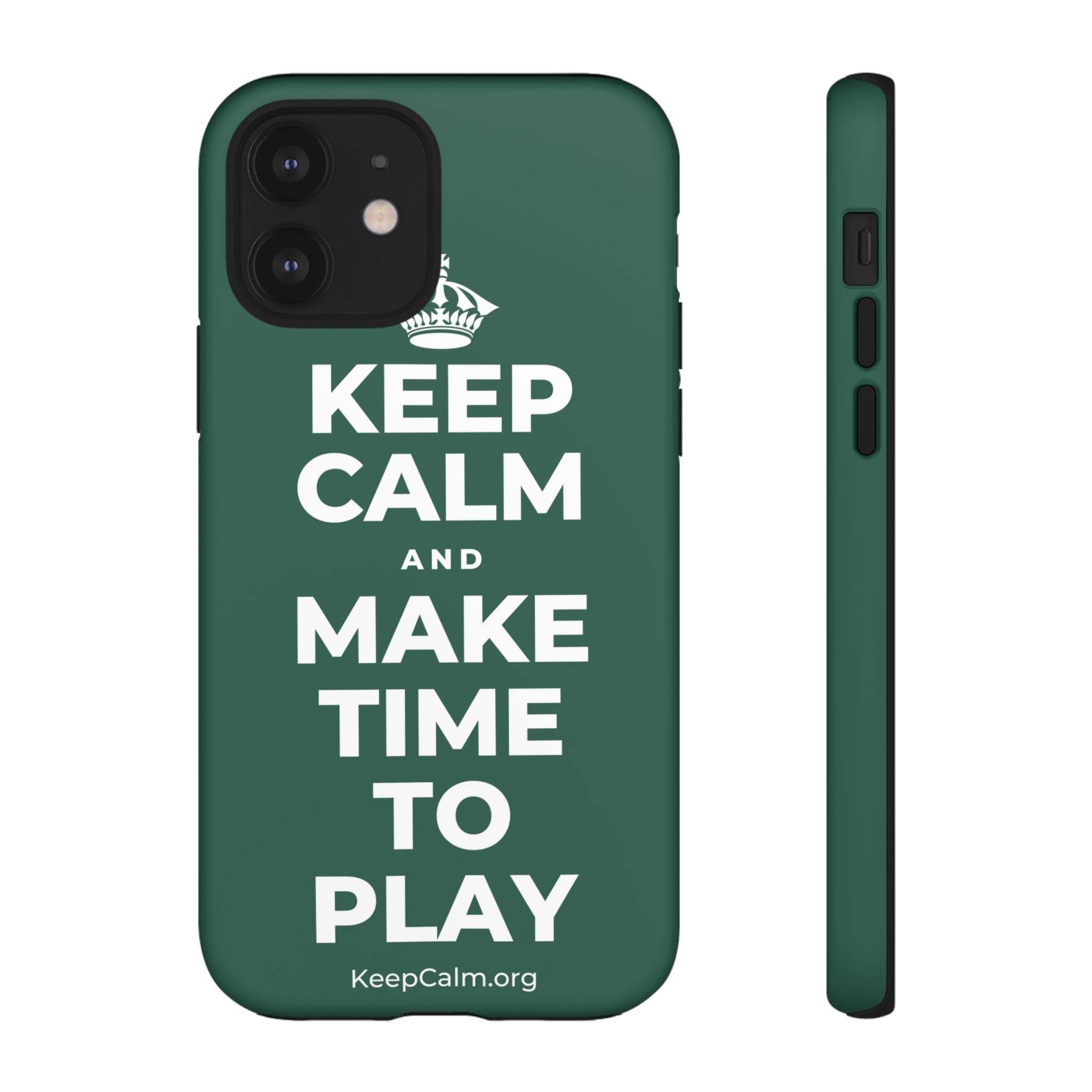 KEEP CALM AND MAKE TIME TO PLAY Phone Case