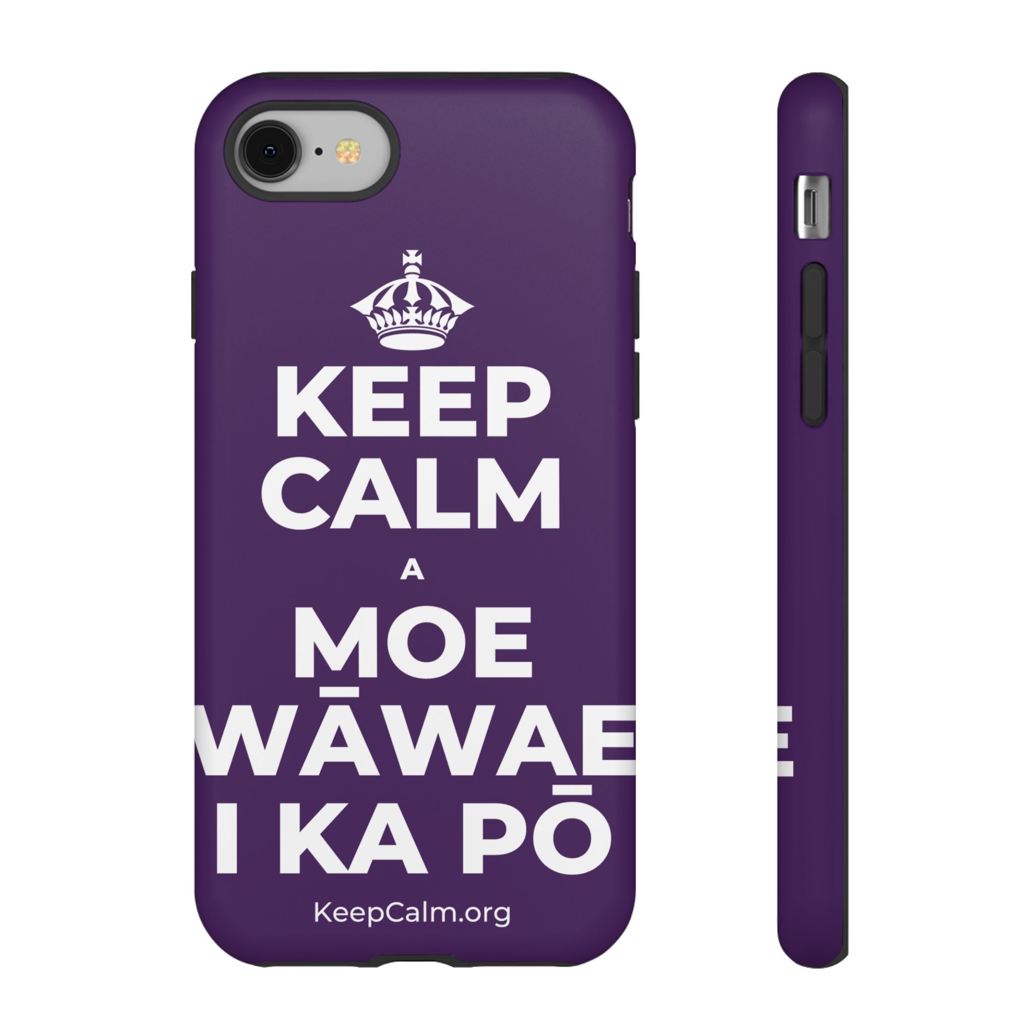 KEEP CALM A MOE WĀWAE I KA PŌ Phone Case