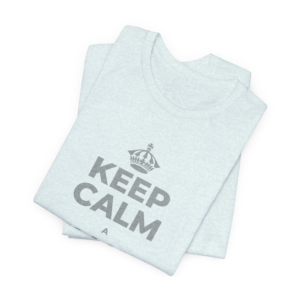 KEEP CALM A ʻIMI I KOU MĀLIE T-Shirt (Soft Cream–Heather Mauve)
