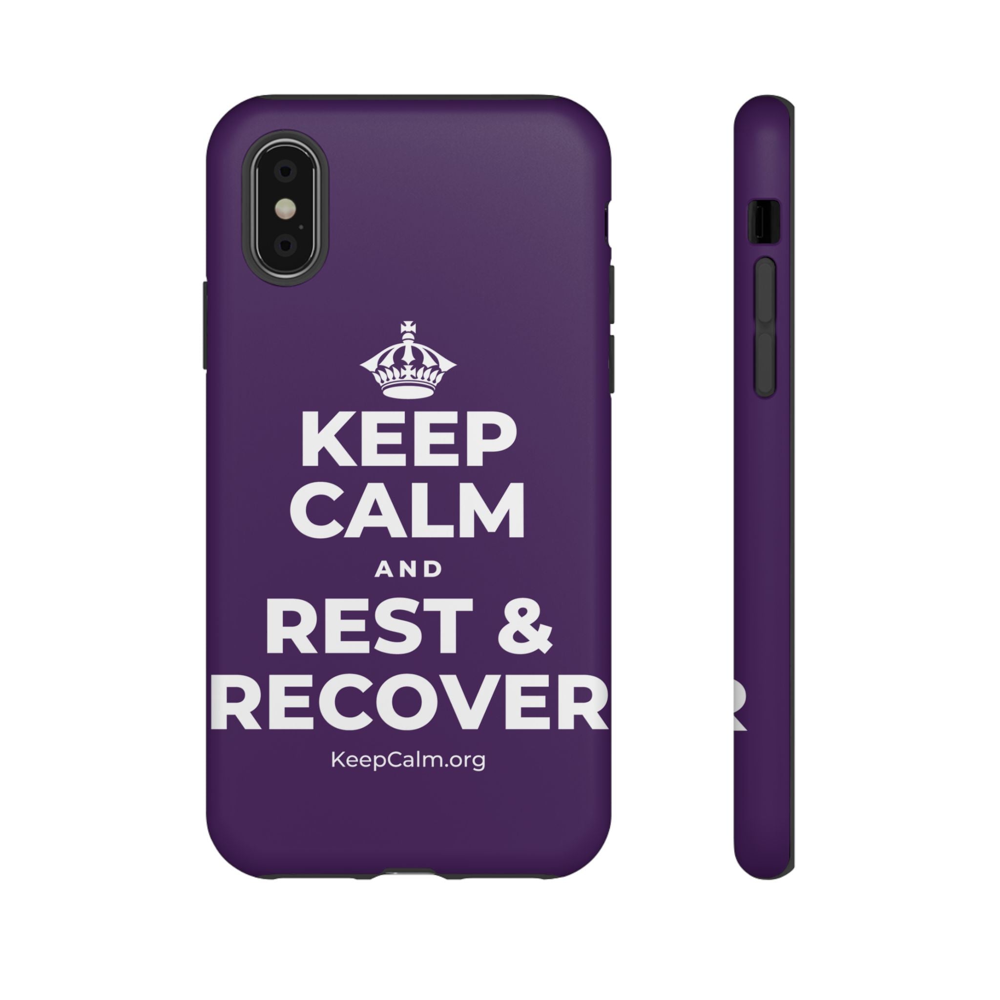 KEEP CALM AND REST & RECOVER Phone Case