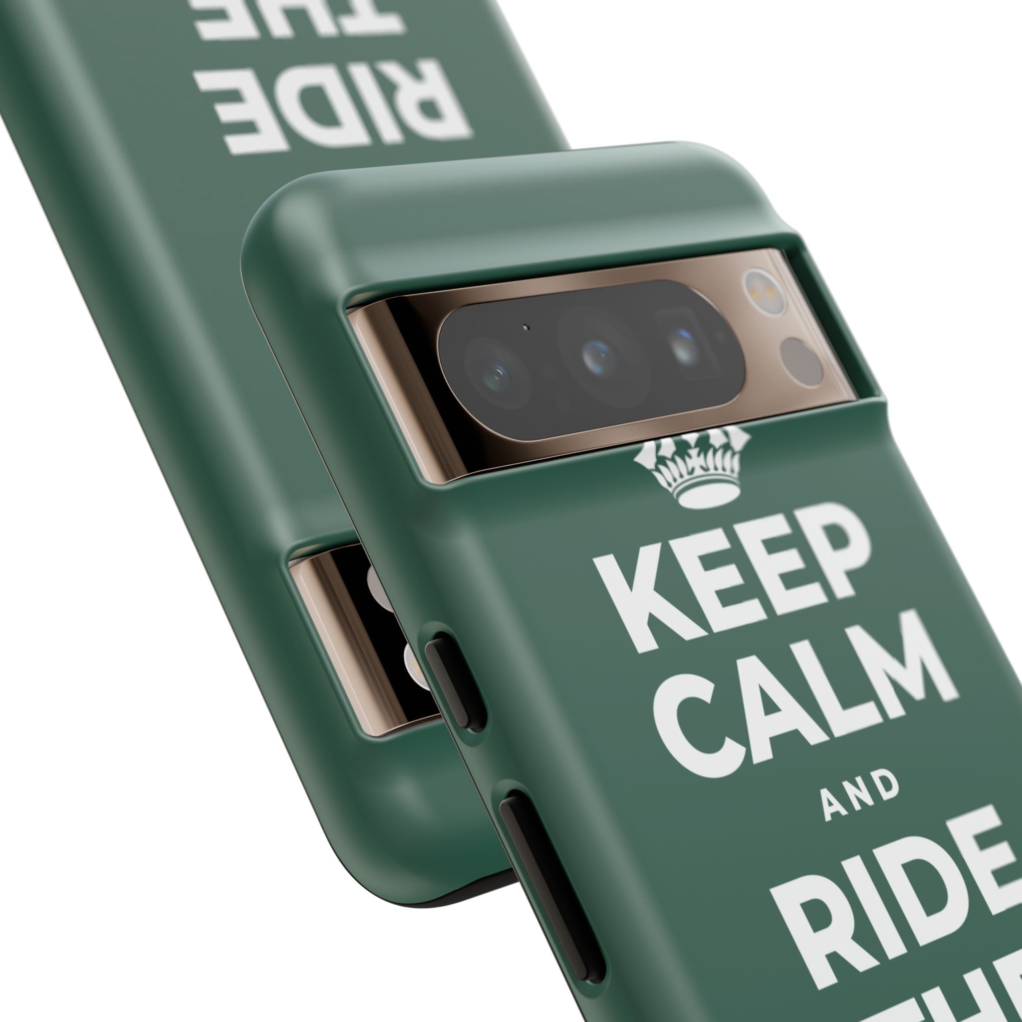 KEEP CALM AND RIDE THE GOOD WAVE Phone Case