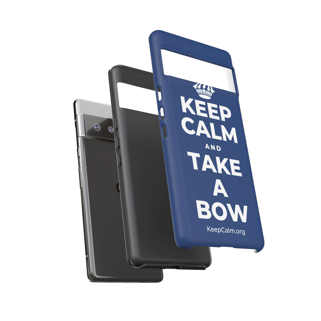 KEEP CALM AND TAKE A BOW Phone Case