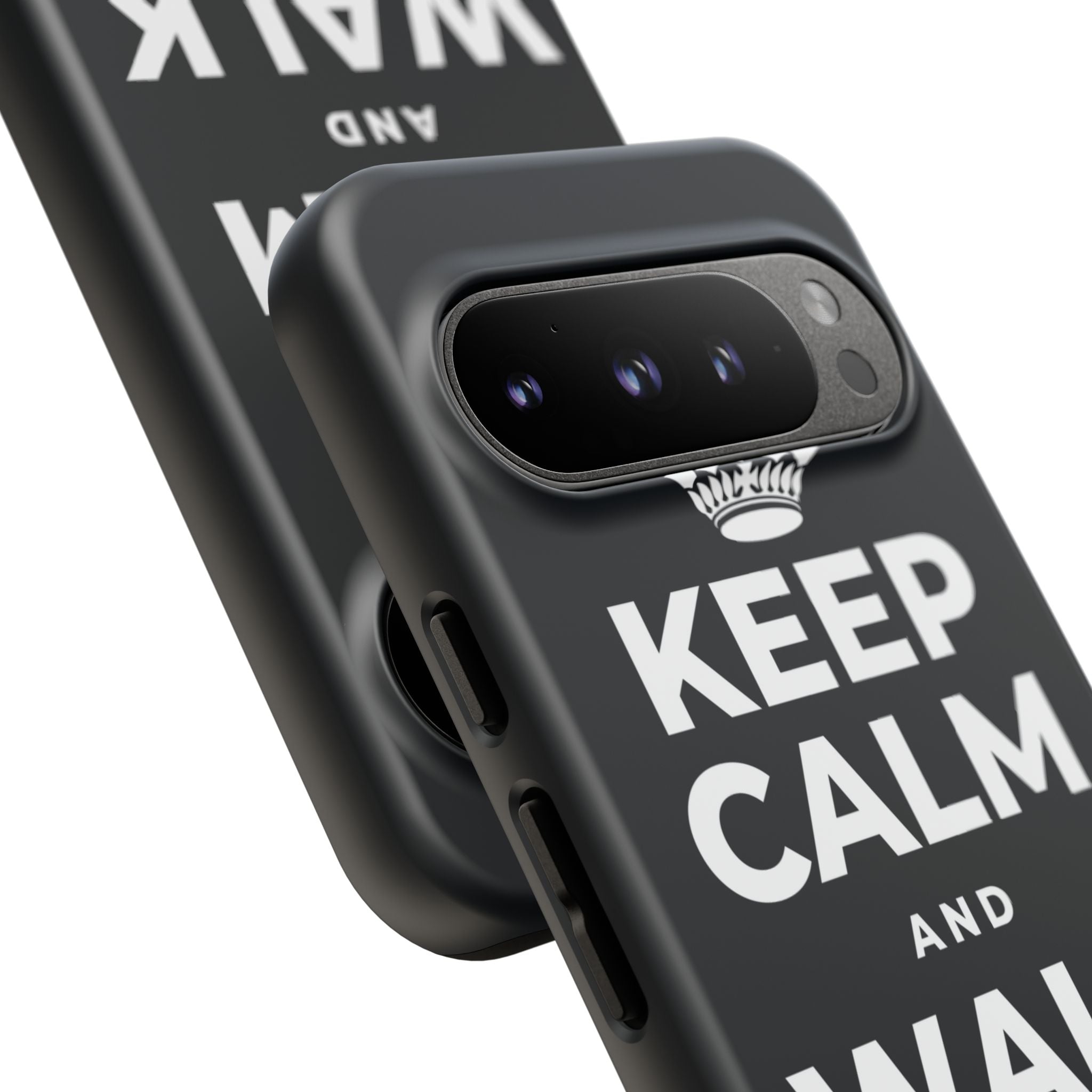 KEEP CALM AND WALK IT OFF Phone Case (Dark)