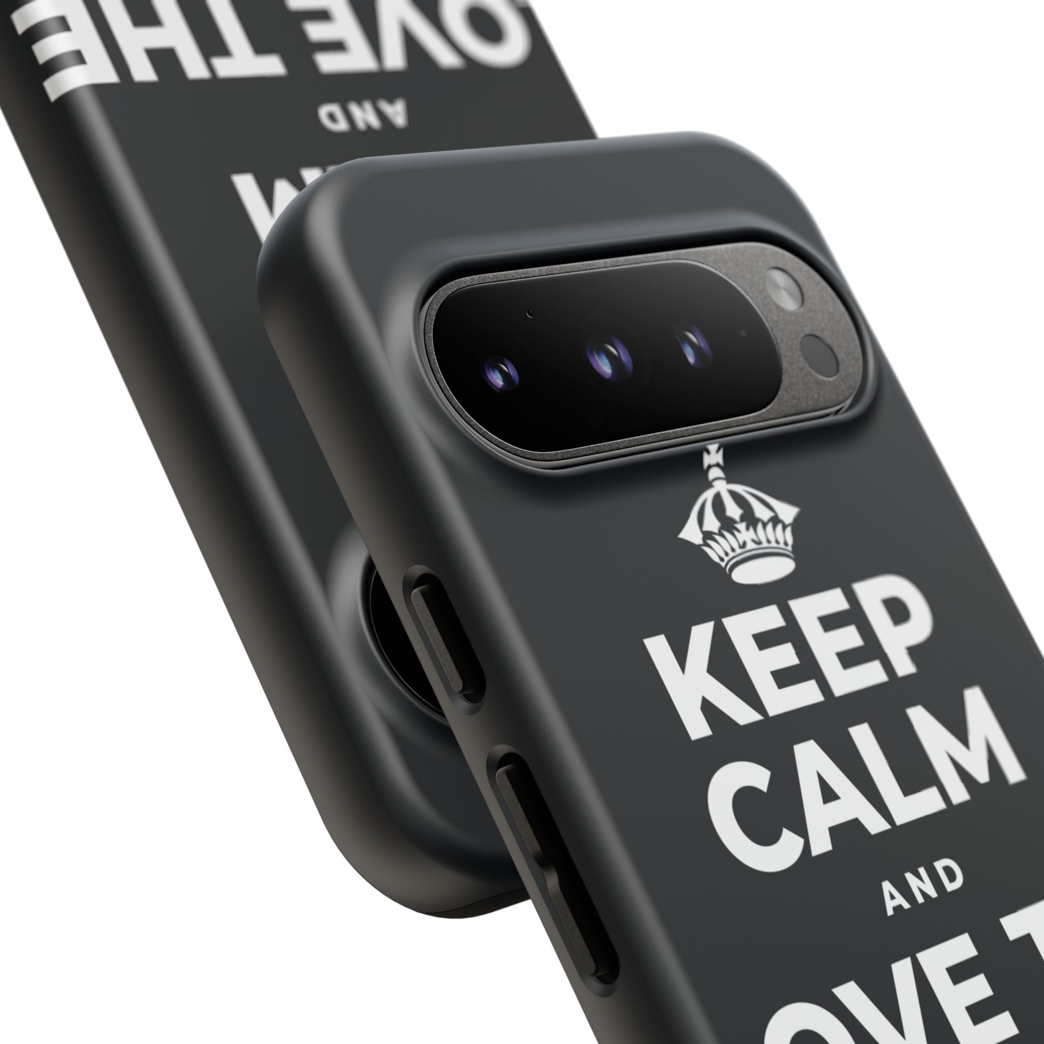 KEEP CALM AND LOVE THE QUIET HOURS Phone Case (Dark)