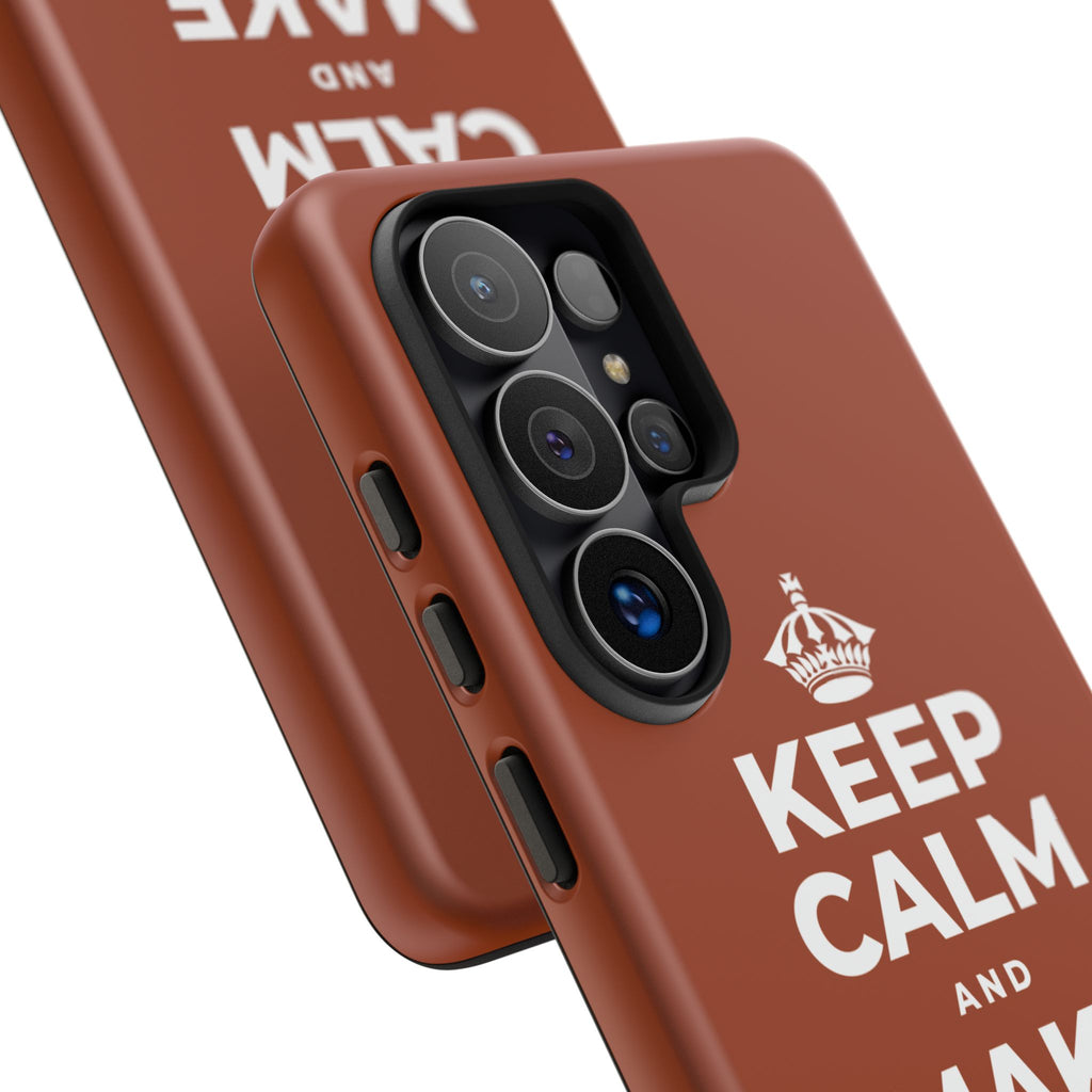KEEP CALM AND MAKE MEMORIES Phone Case