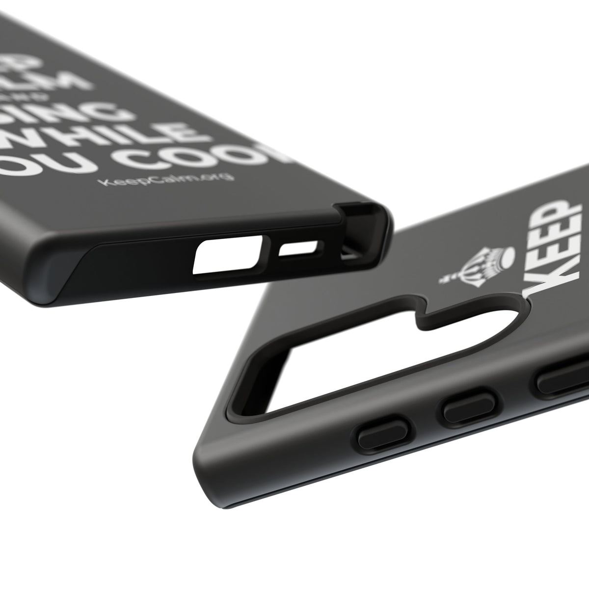 KEEP CALM AND SING WHILE YOU COOK Phone Case