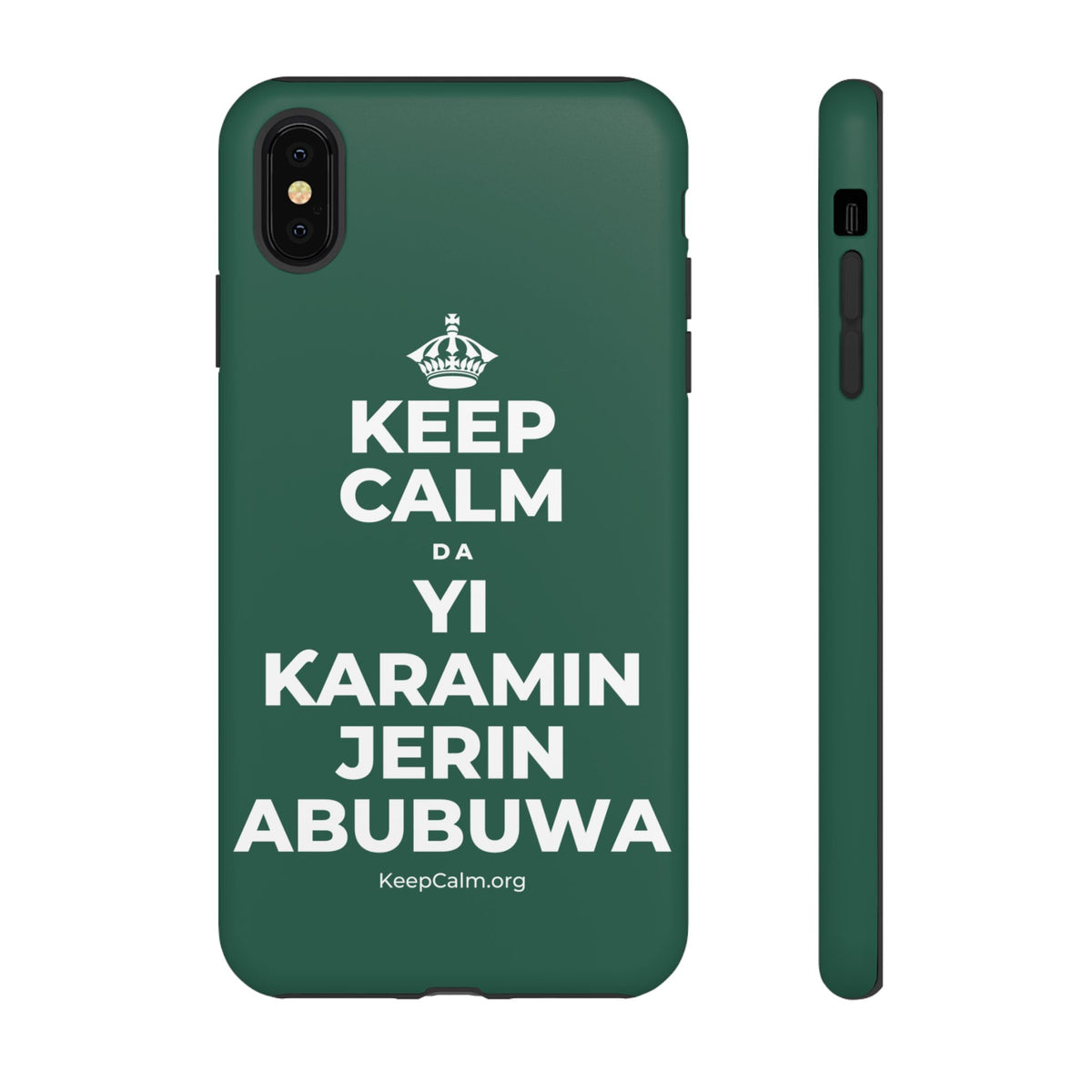 KEEP CALM DA YI ƘARAMIN JERIN ABUBUWA Phone Case