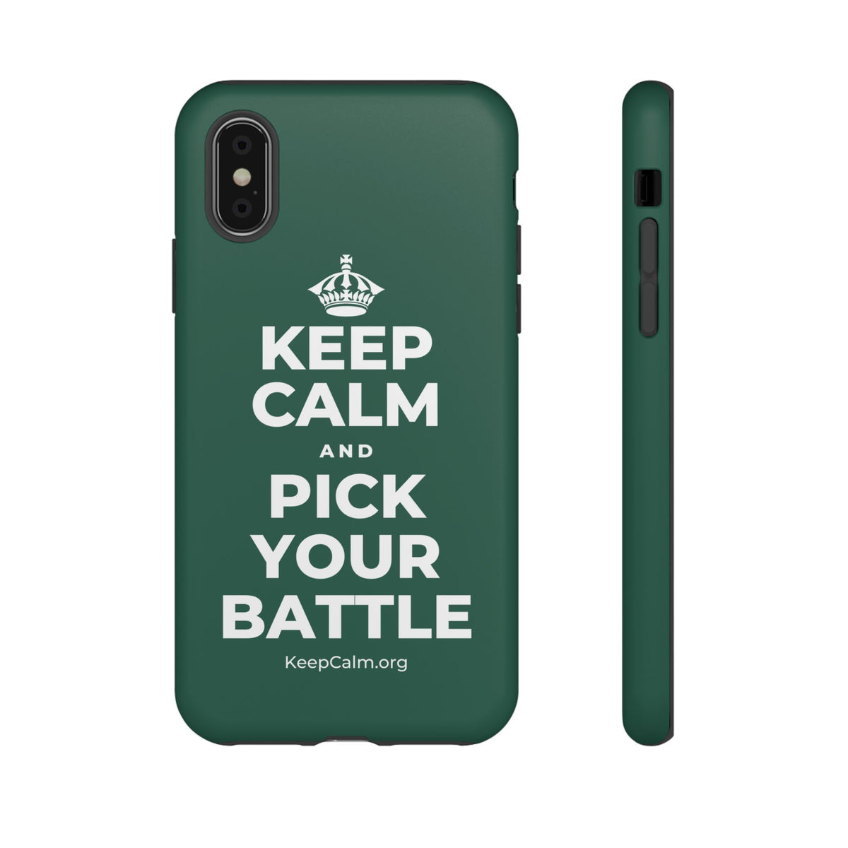 KEEP CALM AND PICK YOUR BATTLE Phone Case