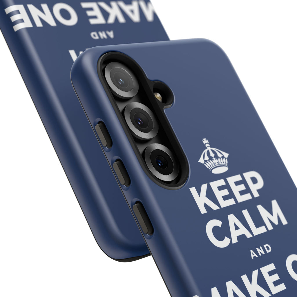 KEEP CALM AND MAKE ONE SMALL CHANGE Phone Case