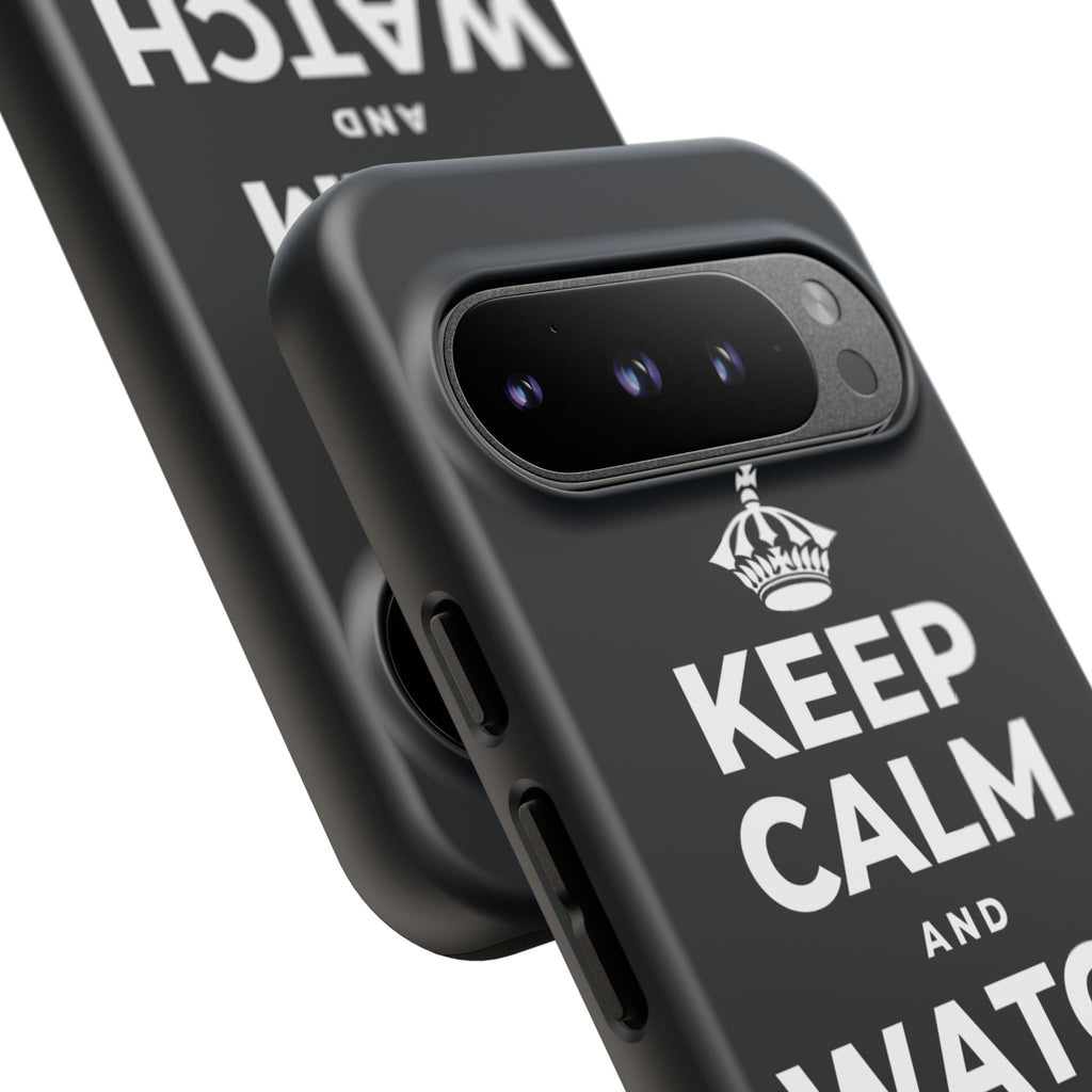 KEEP CALM AND WATCH THEM GROW Phone Case (Dark)