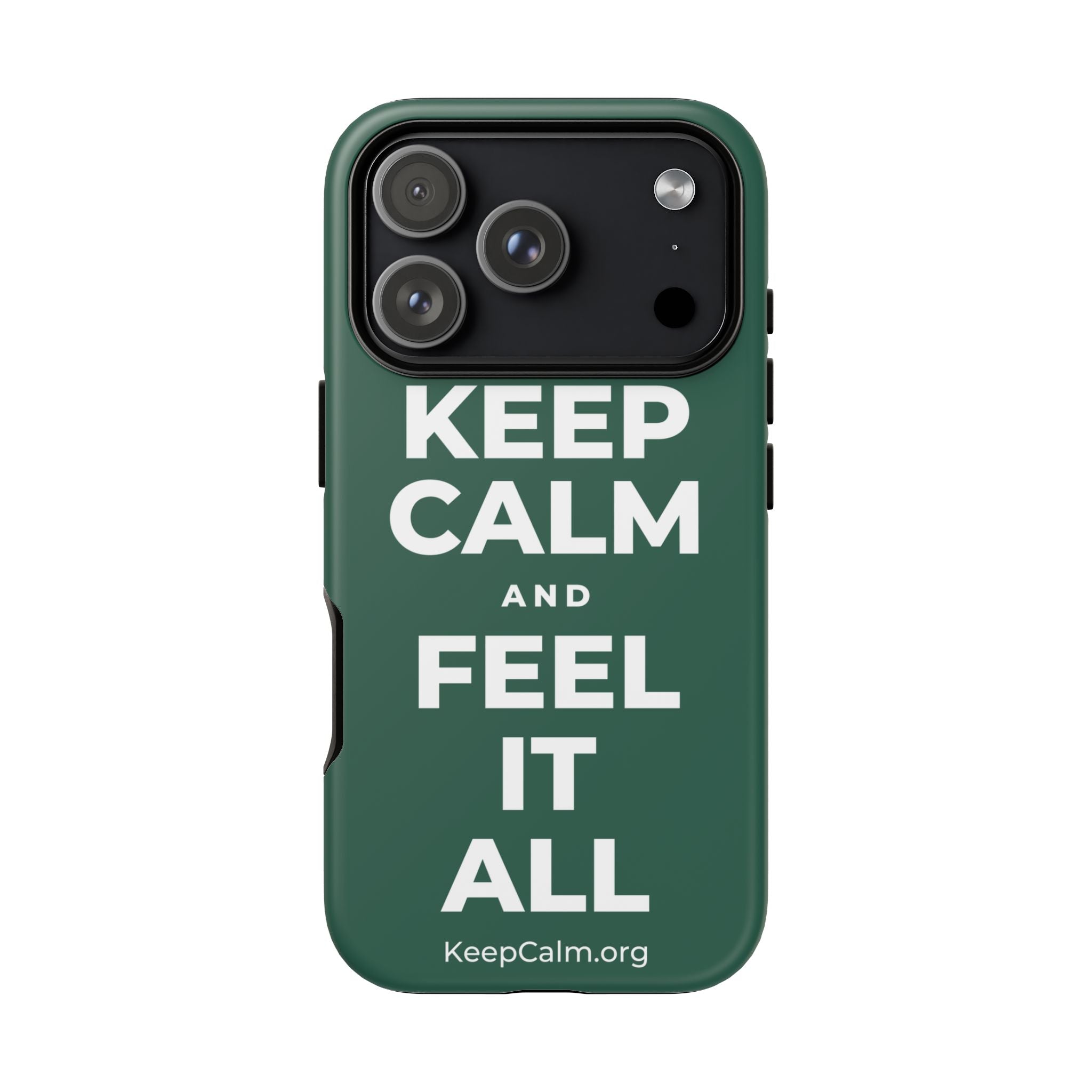 KEEP CALM AND FEEL IT ALL Phone Case