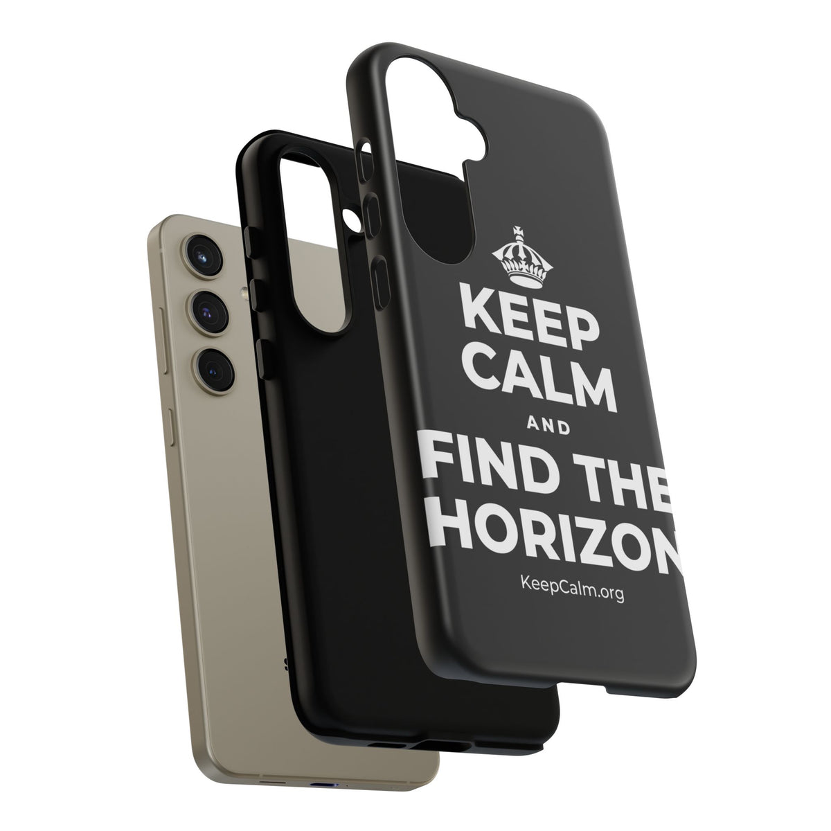KEEP CALM AND FIND THE HORIZON Phone Case