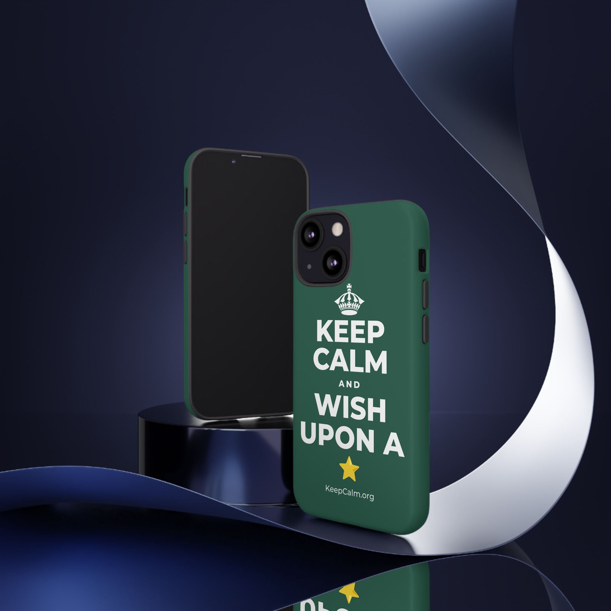 KEEP CALM AND WISH UPON A ⭐ Phone Case