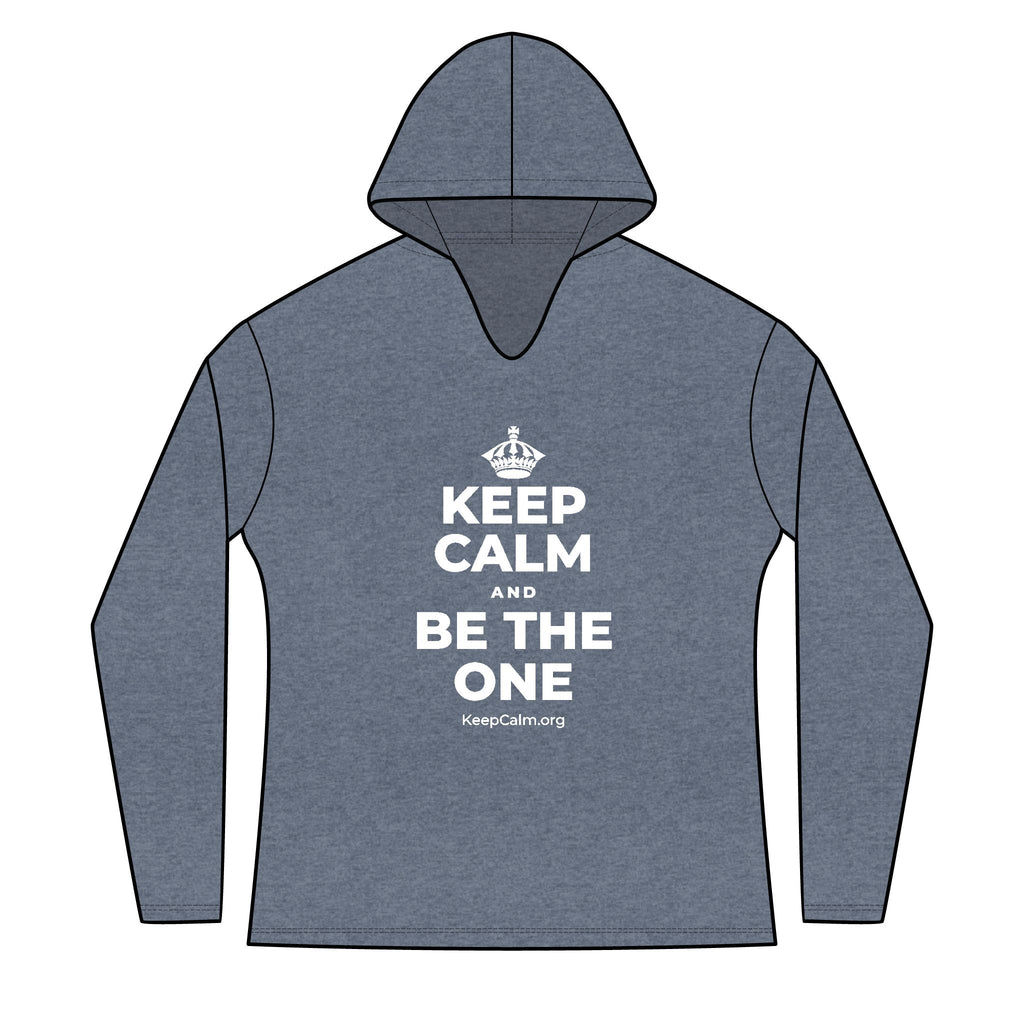 KEEP CALM AND BE THE ONE Women's Long Sleeve Hoodie