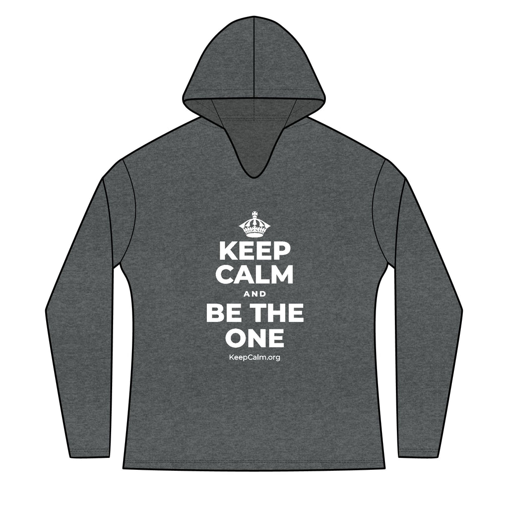 KEEP CALM AND BE THE ONE Women's Long Sleeve Hoodie