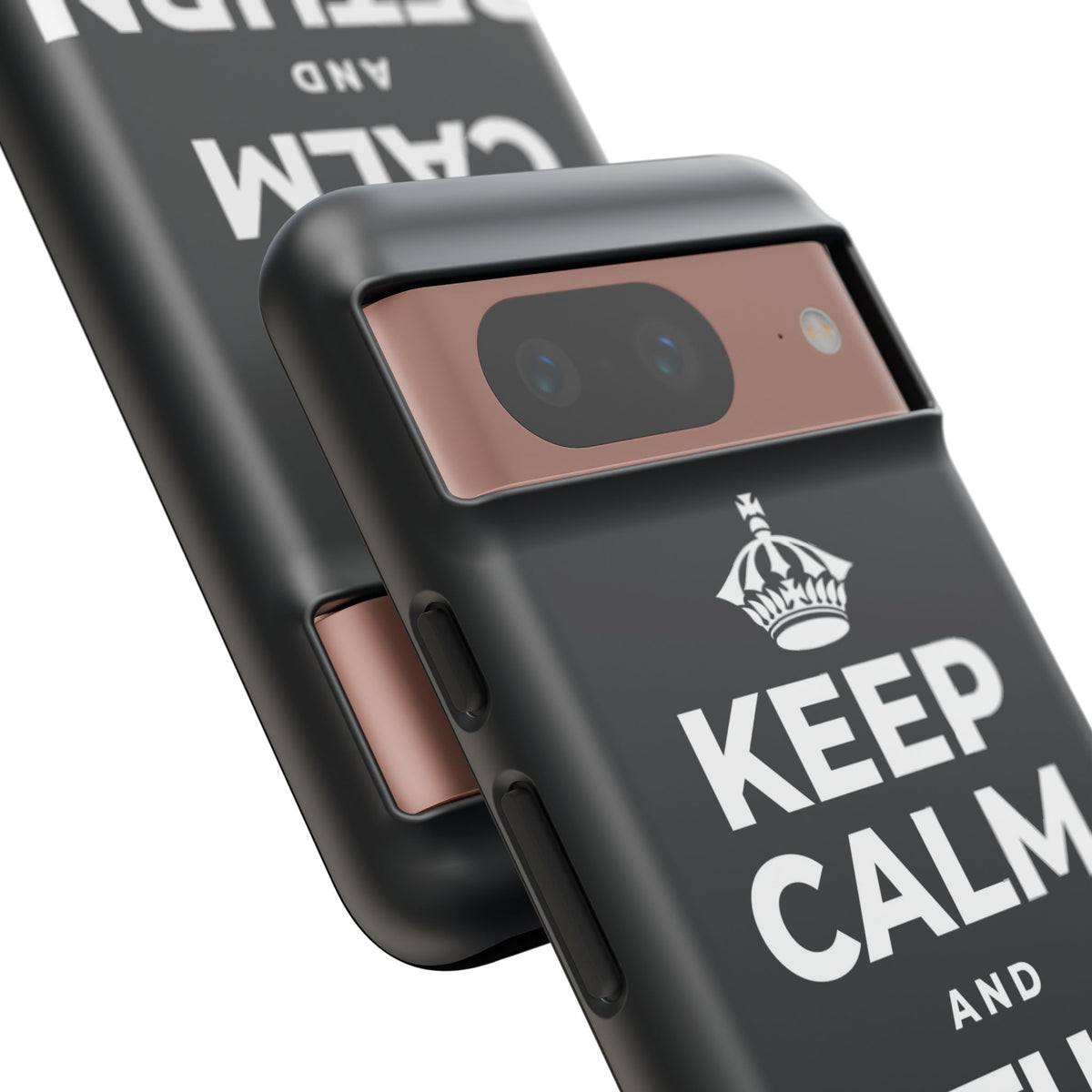 KEEP CALM AND RETURN HOME Phone Case (Dark)