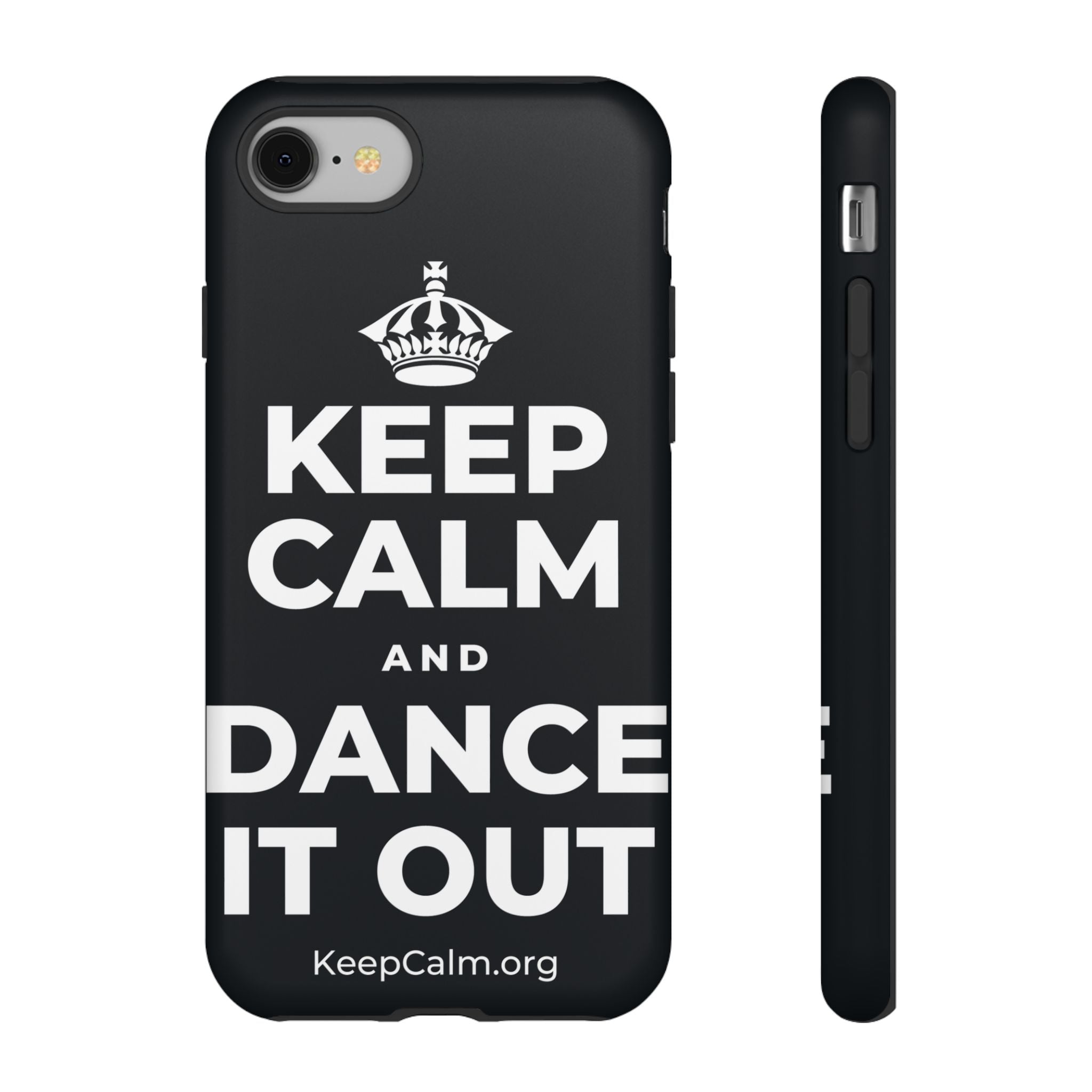 KEEP CALM AND DANCE IT OUT Phone Case (Dark)