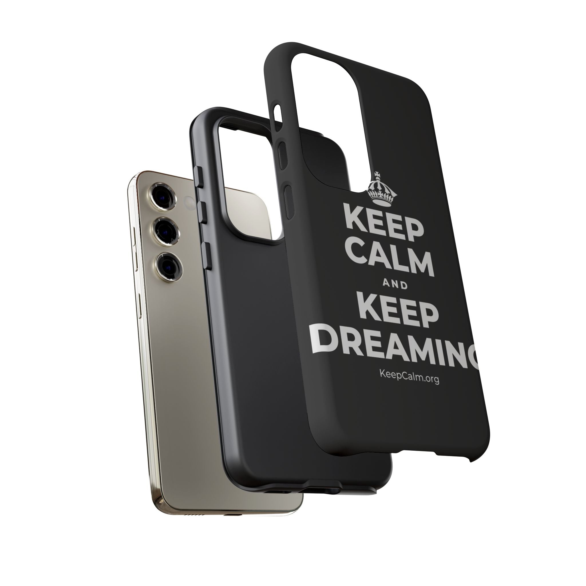 KEEP CALM AND KEEP DREAMING Phone Case