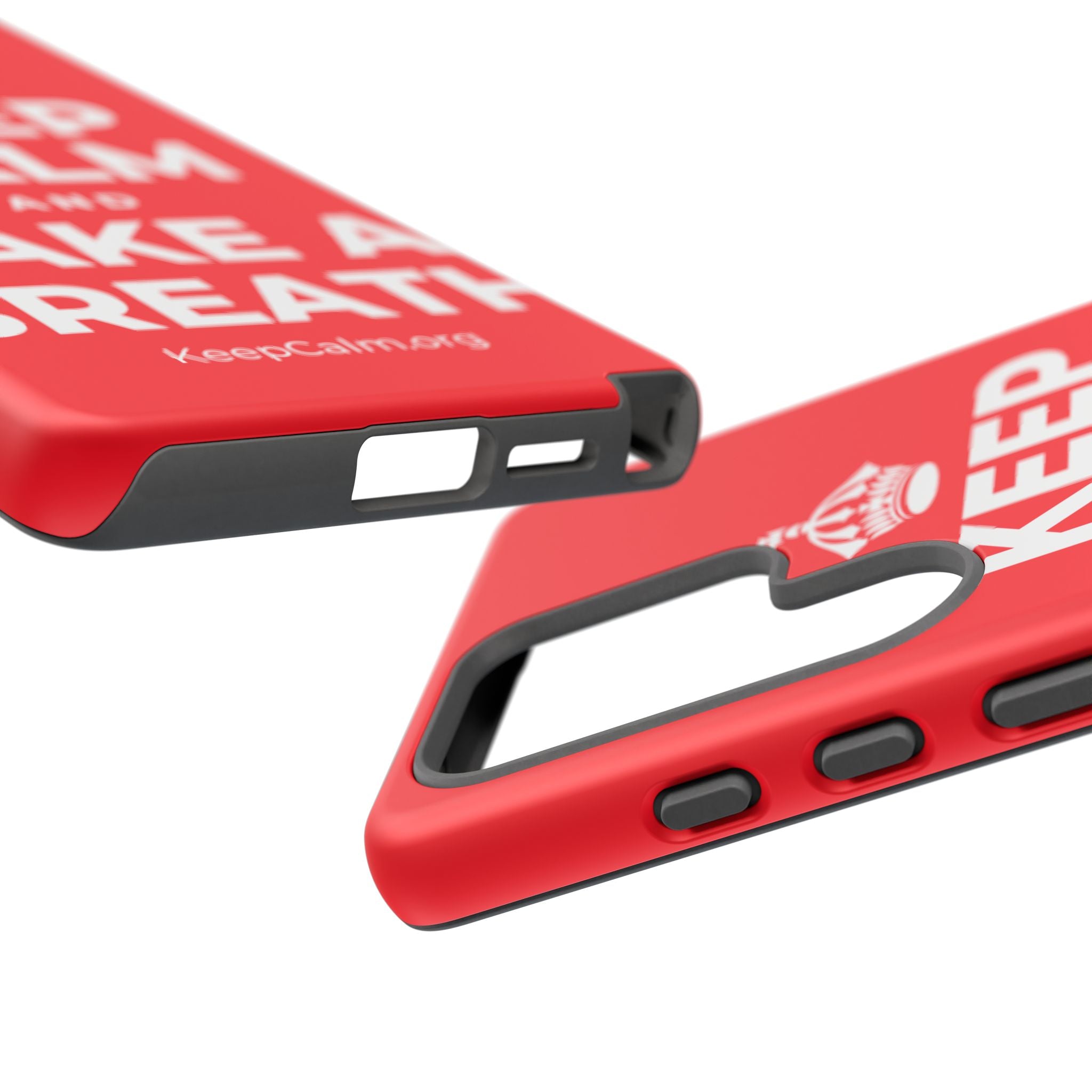 KEEP CALM AND TAKE A BREATH Phone Case