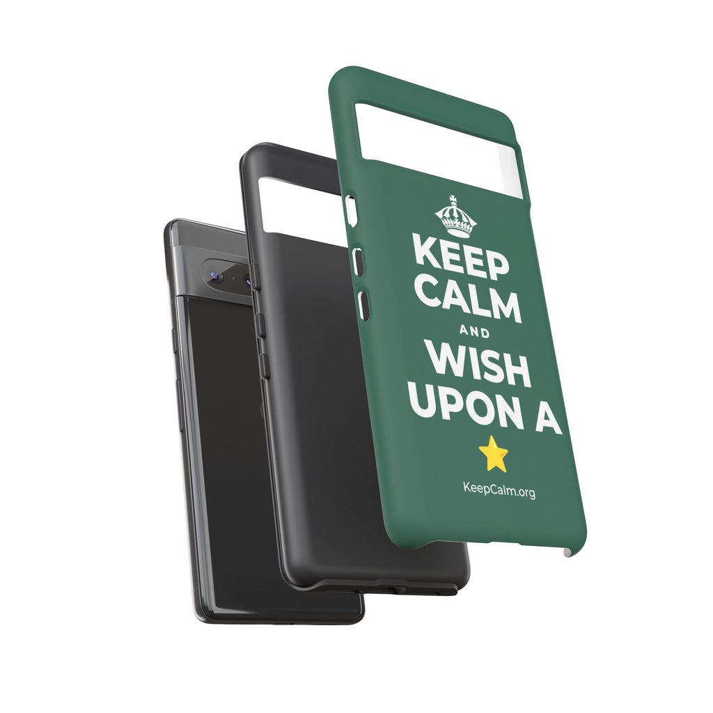 KEEP CALM AND WISH UPON A ⭐ Phone Case
