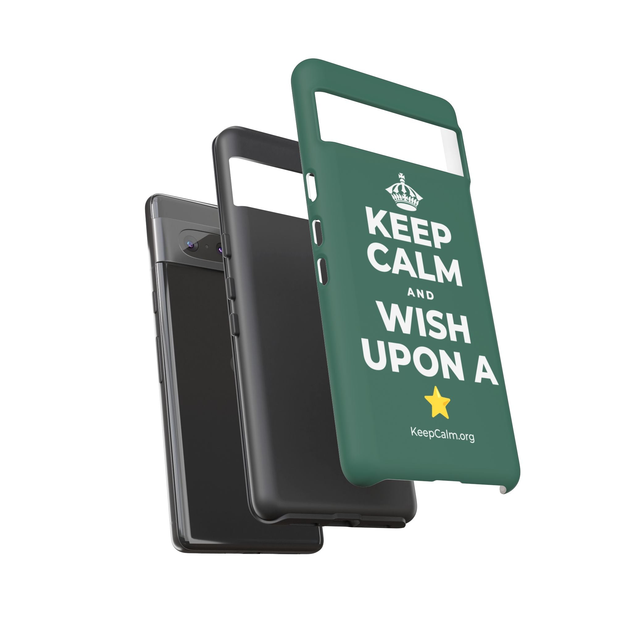 KEEP CALM AND WISH UPON A ⭐ Phone Case