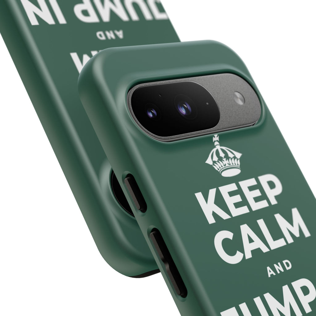 KEEP CALM AND JUMP IN A PUDDLE Phone Case