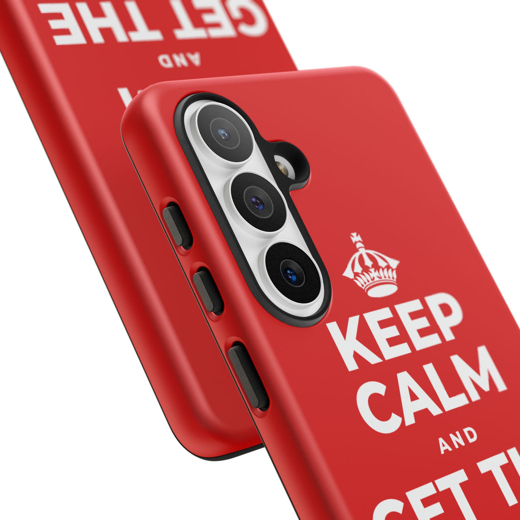 KEEP CALM AND GET THE PARTY STARTED Phone Case