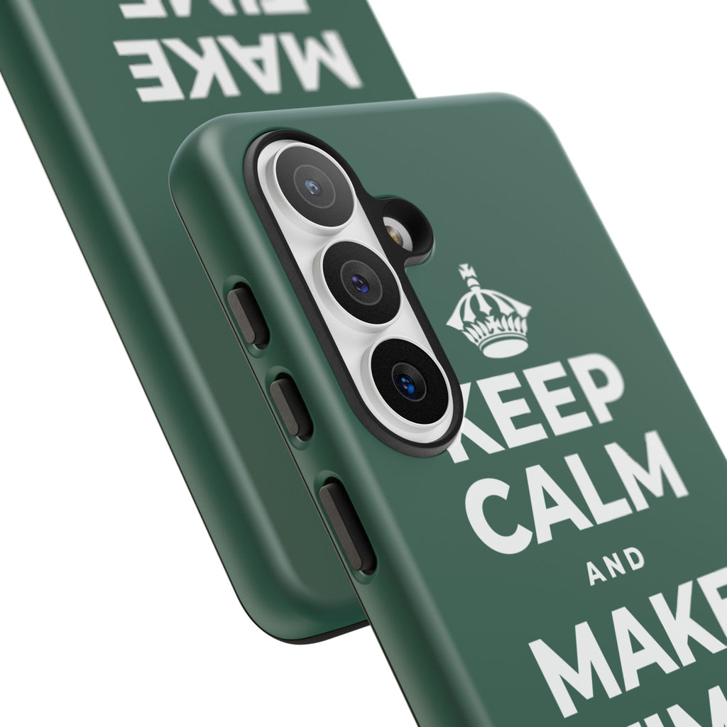 KEEP CALM AND MAKE TIME TO PLAY Phone Case
