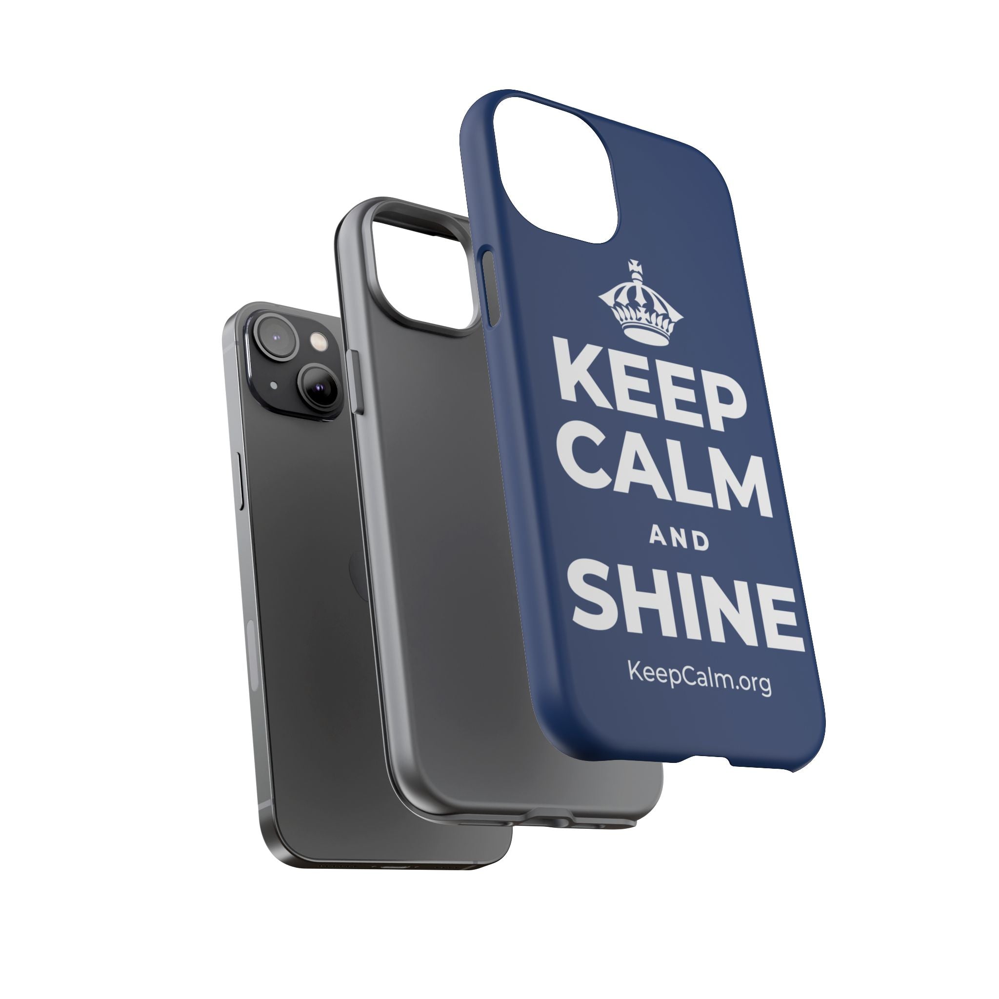 KEEP CALM AND SHINE Phone Case