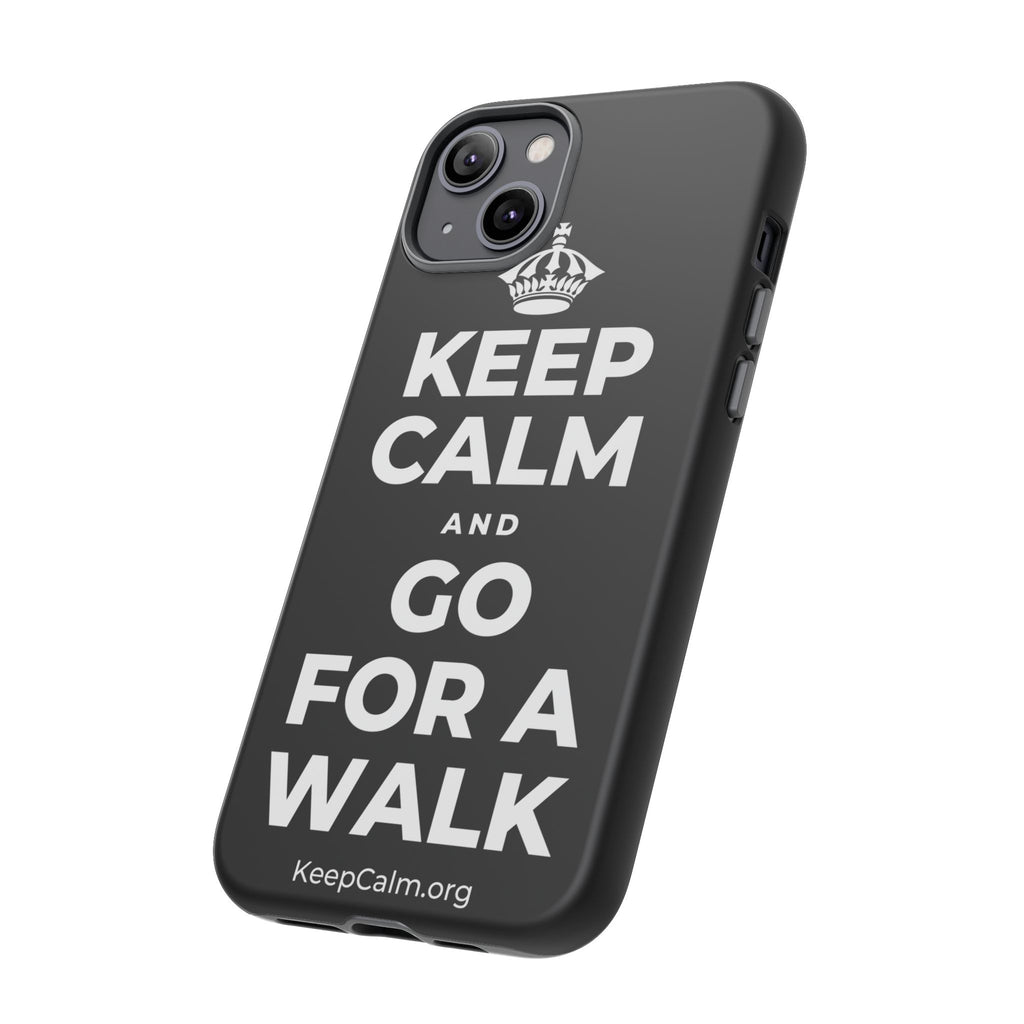 KEEP CALM AND GO FOR A WALK Phone Case